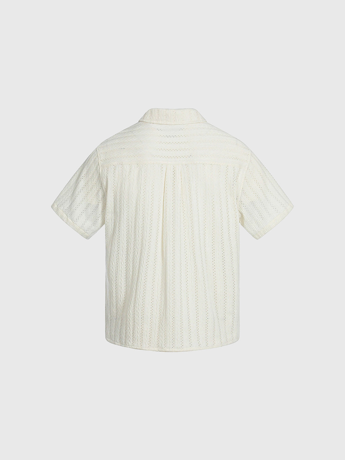 Co-ed Dorm Baggy Sheer Shirt - White
