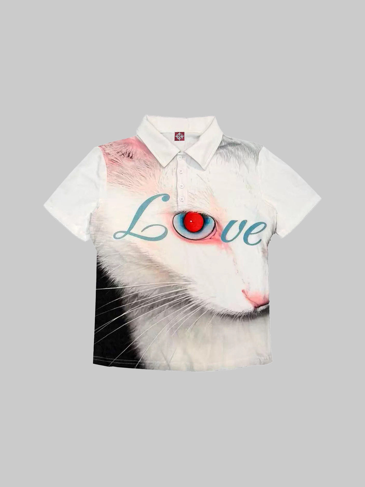 Brick Lane Cat Lover T-Shirt - White