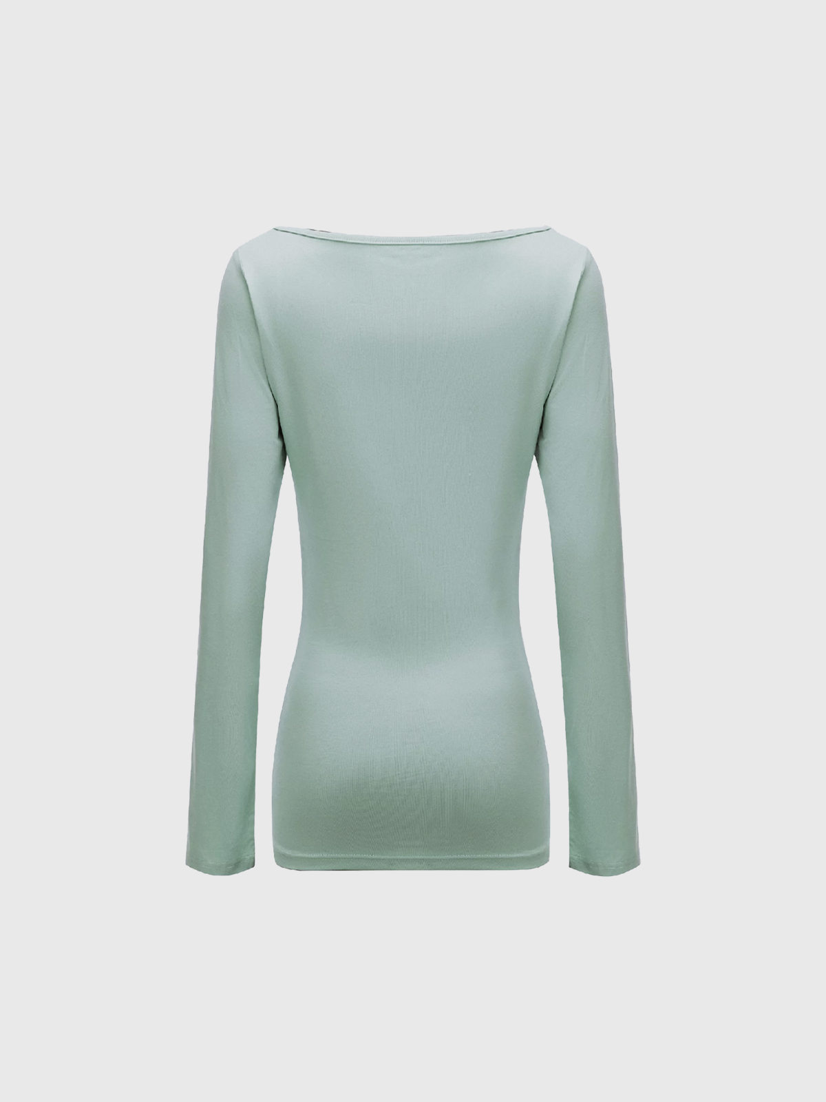 Brick Lane Skimming Graphic Long Sleeve Top - Mint