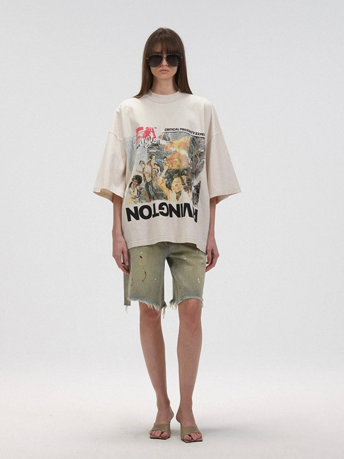 Already Been There Graphic Tee – Faded Sand