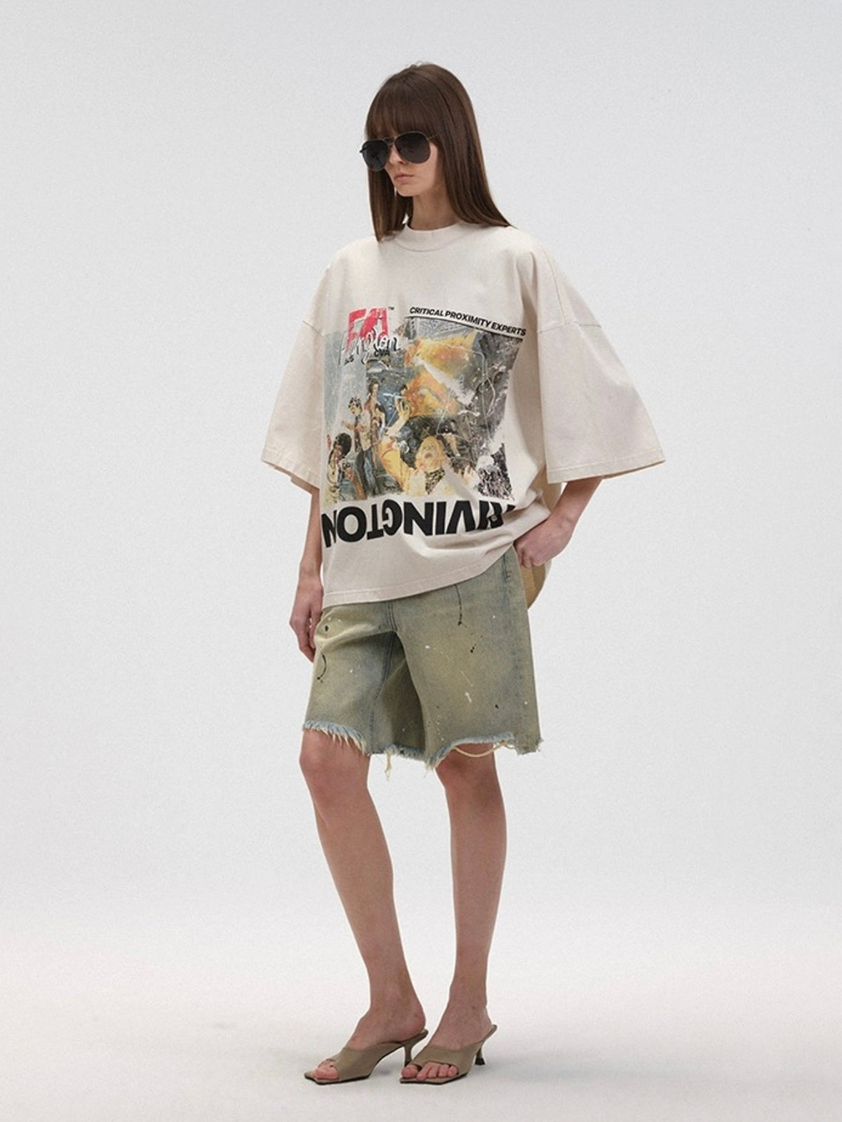 Already Been There Graphic Tee – Faded Sand