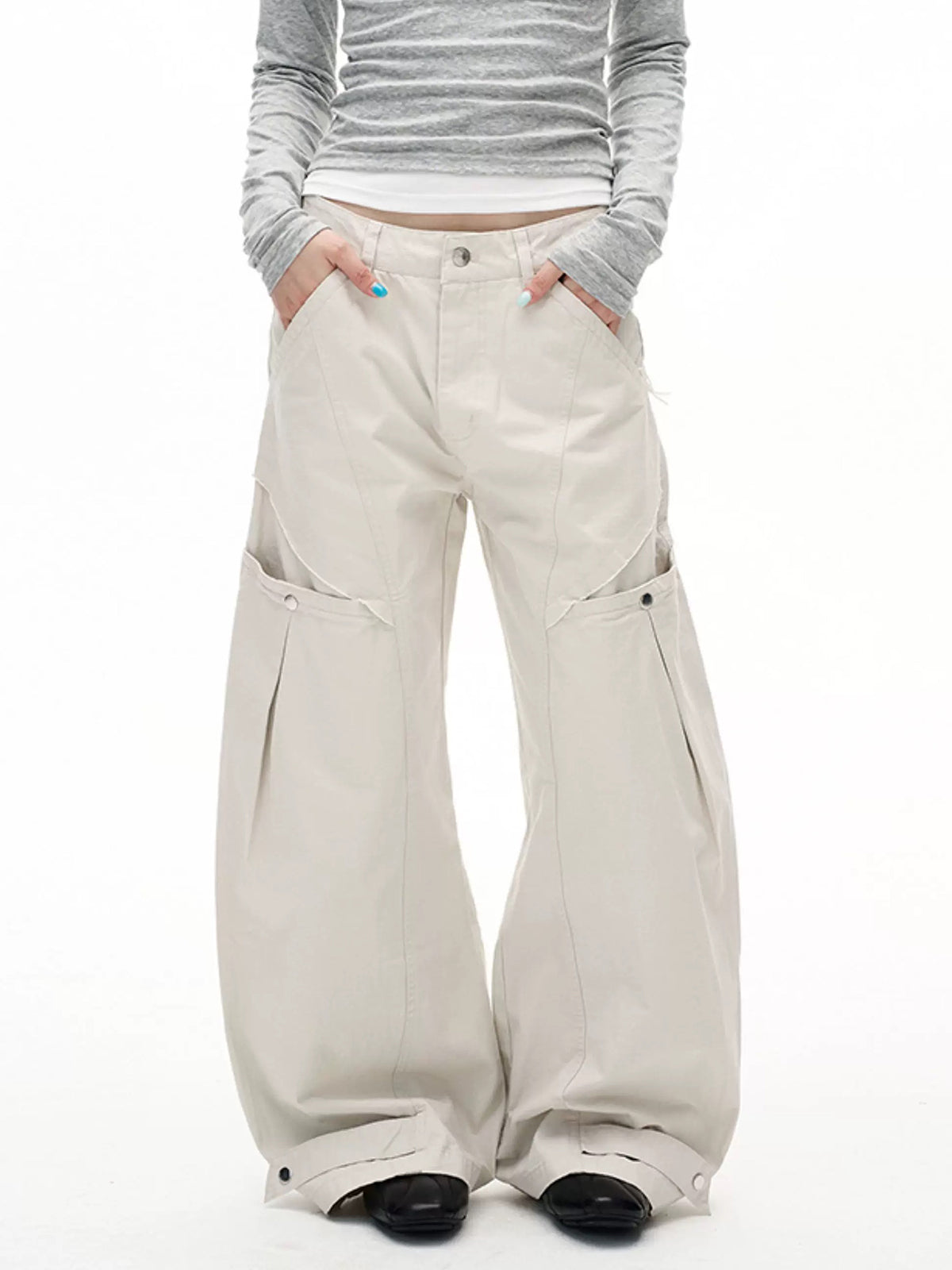 Measured Move Barrel Pants – Sand Beige