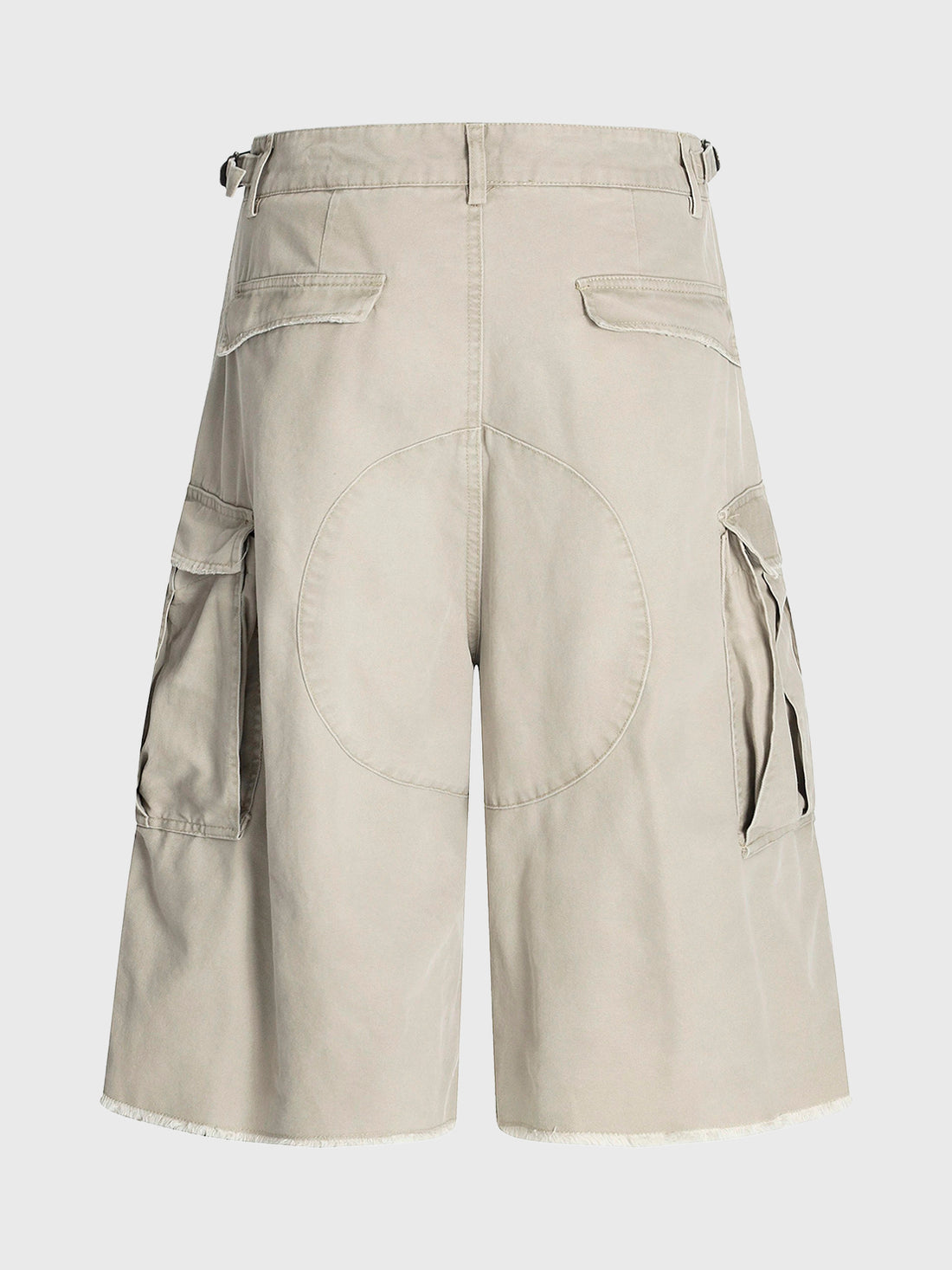 Halfway Gone Wide Denim Pants – Sand Beige