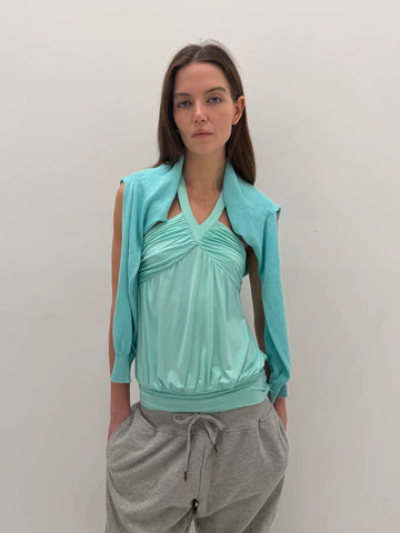 Brick Lane Halter Top - Mint