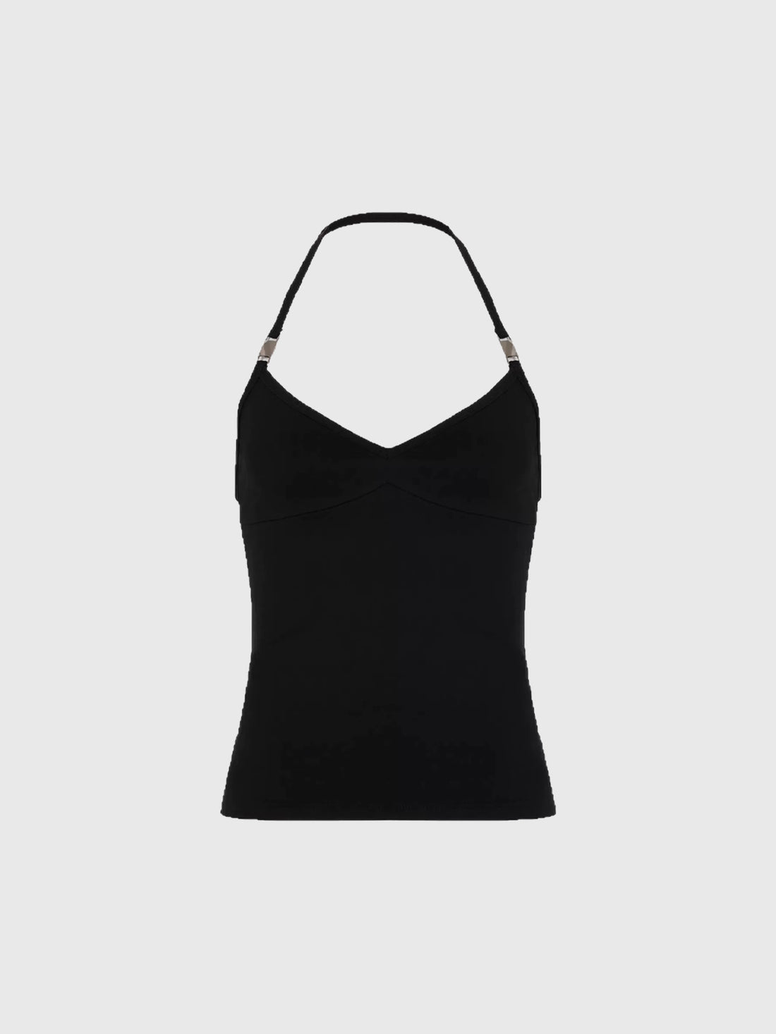 Brick Lane Halter Top - Black