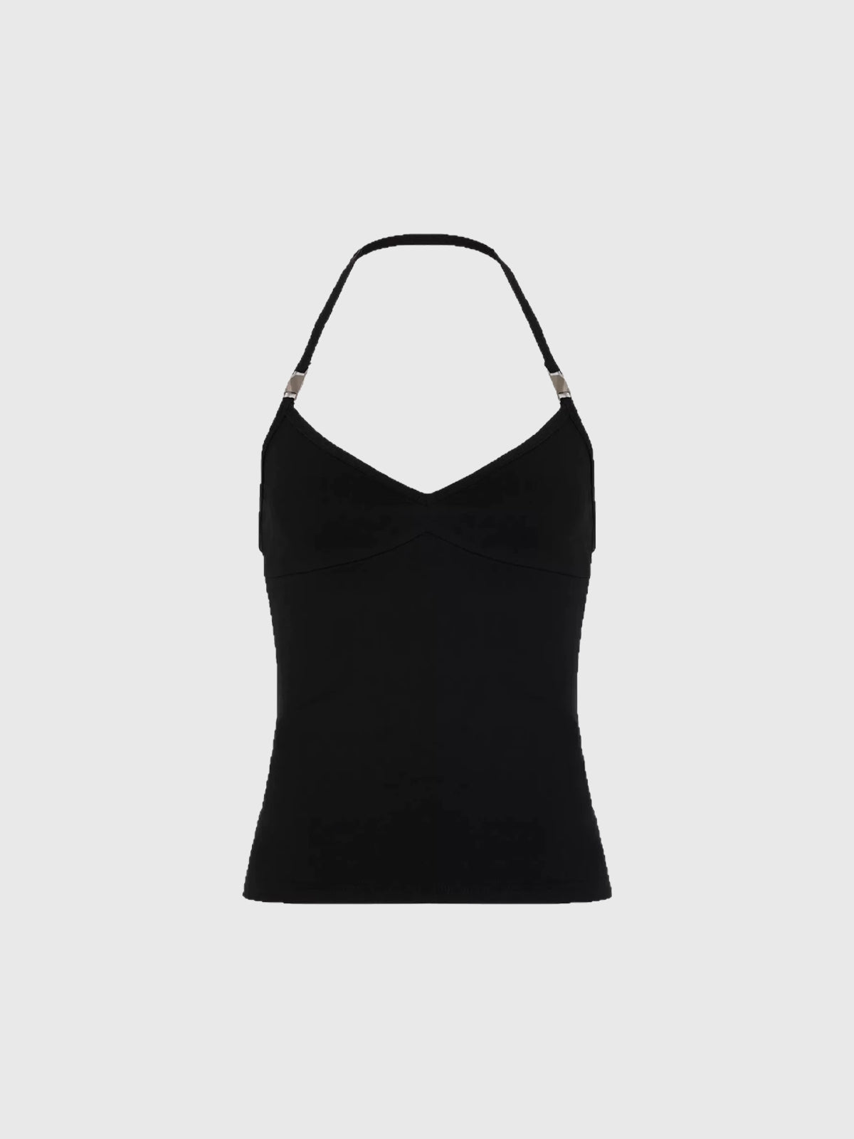 Brick Lane Halter Top - Black