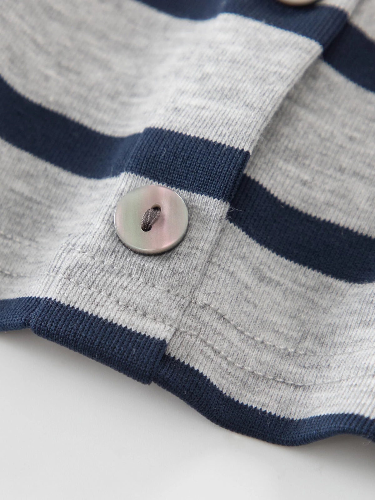 Brick Lane Skimming Stripe T-Shirt - Blue