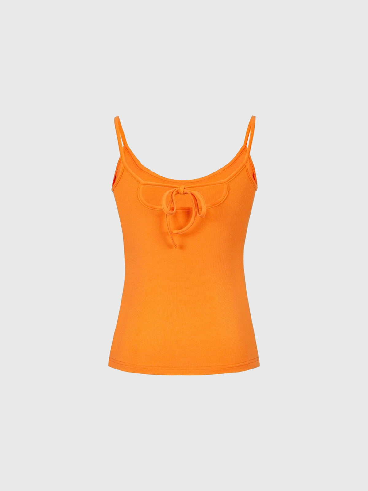 Brick Lane Skimming Cami Top - Orange