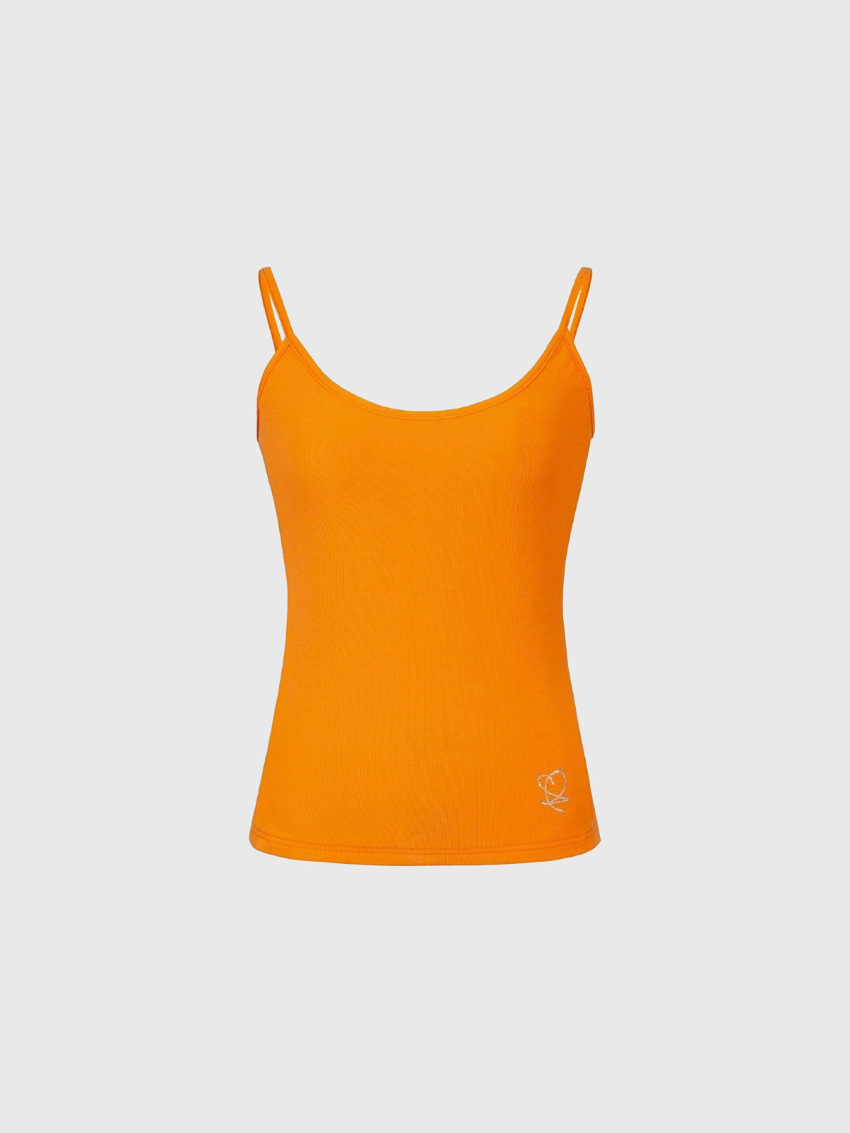Brick Lane Skimming Cami Top - Orange