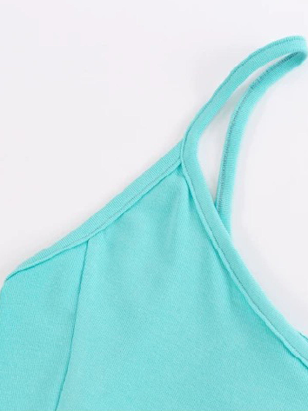 Brick Lane Skimming Cami Top - Aqua