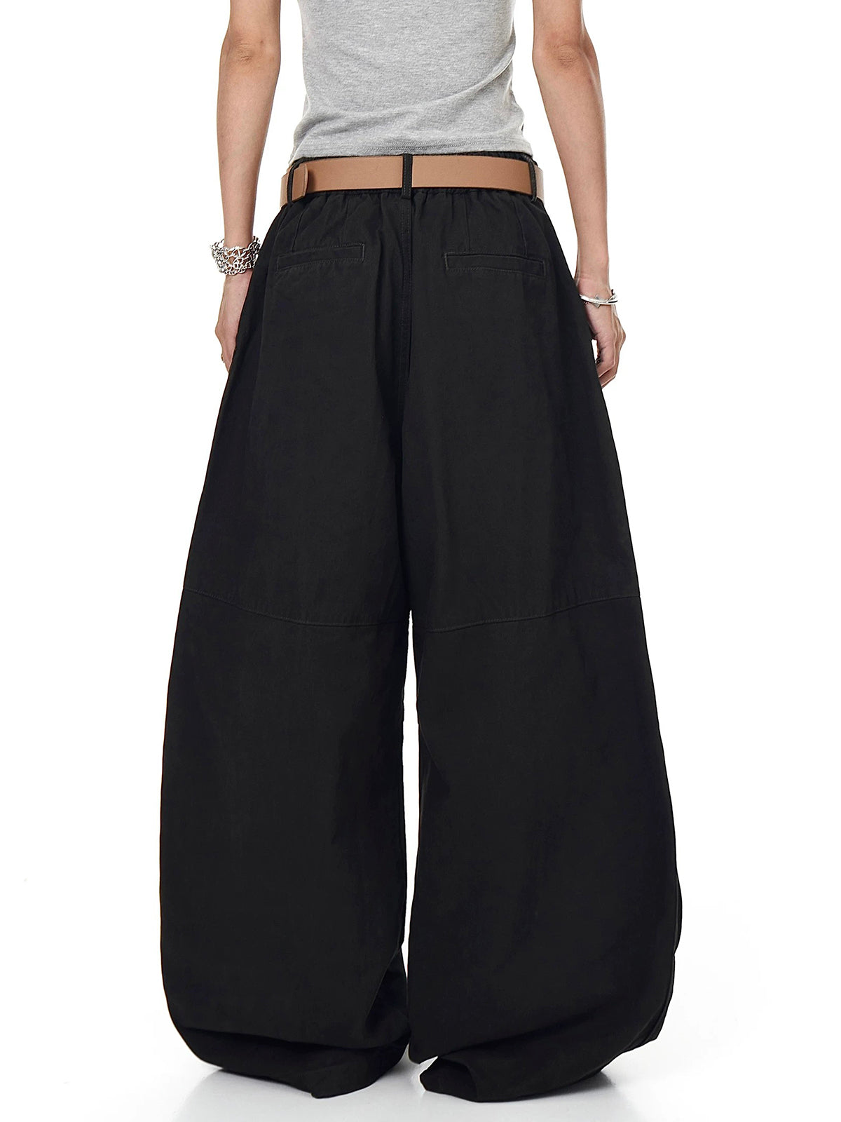 Handled Carefully Curve Pants – Multi Black