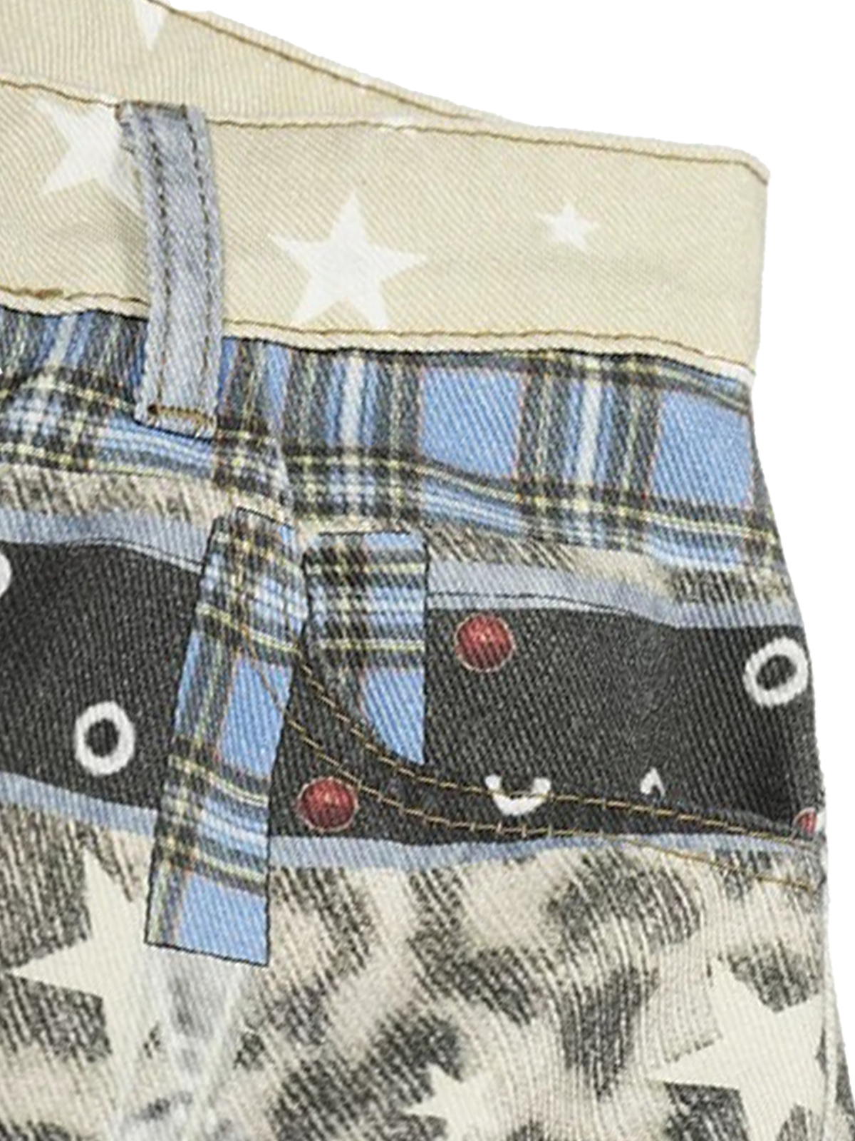 Starmarked Instinct Barrel Pants – Denim Leopard