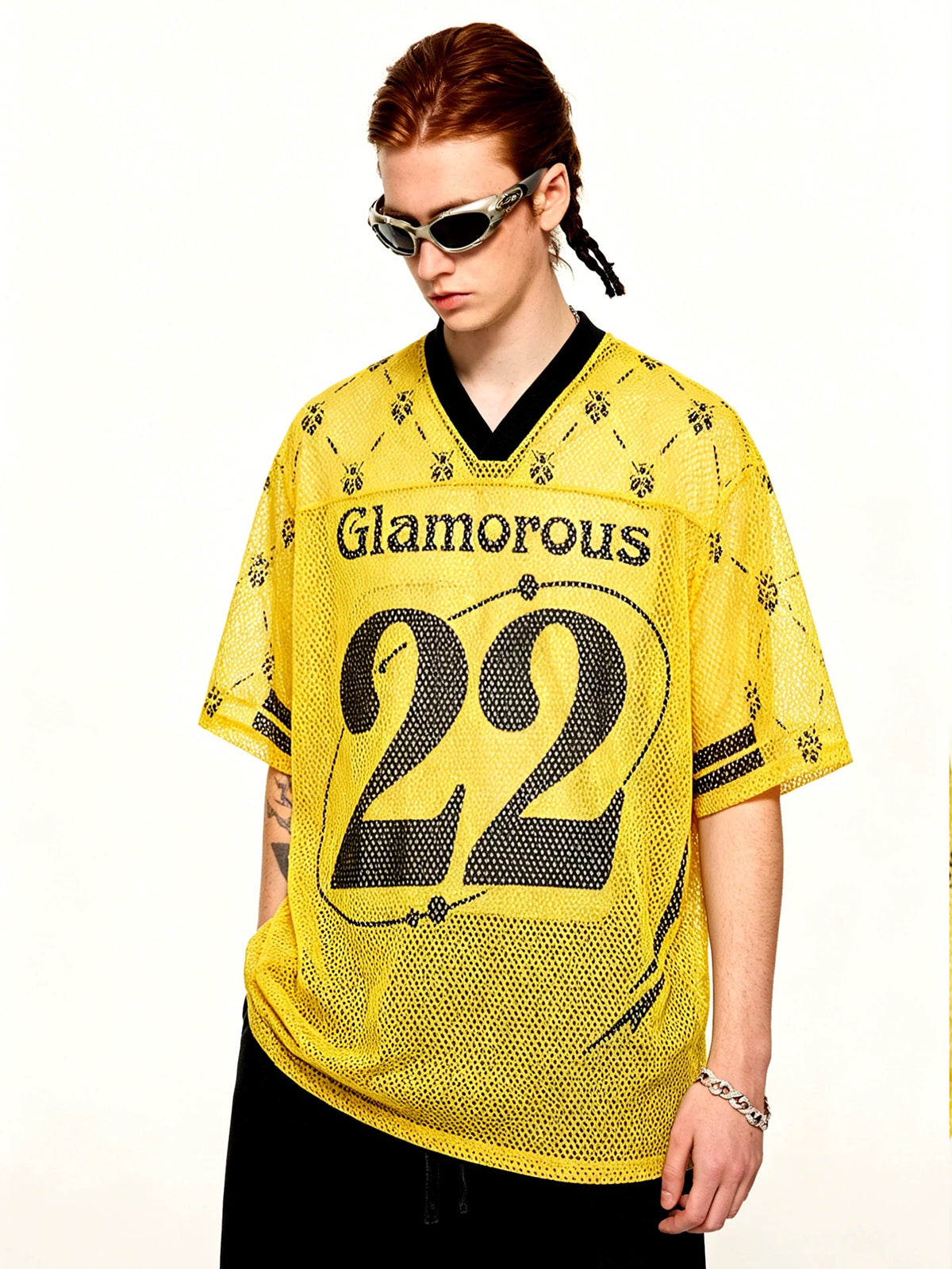 Brick Lane Baggy Jersey - Yellow