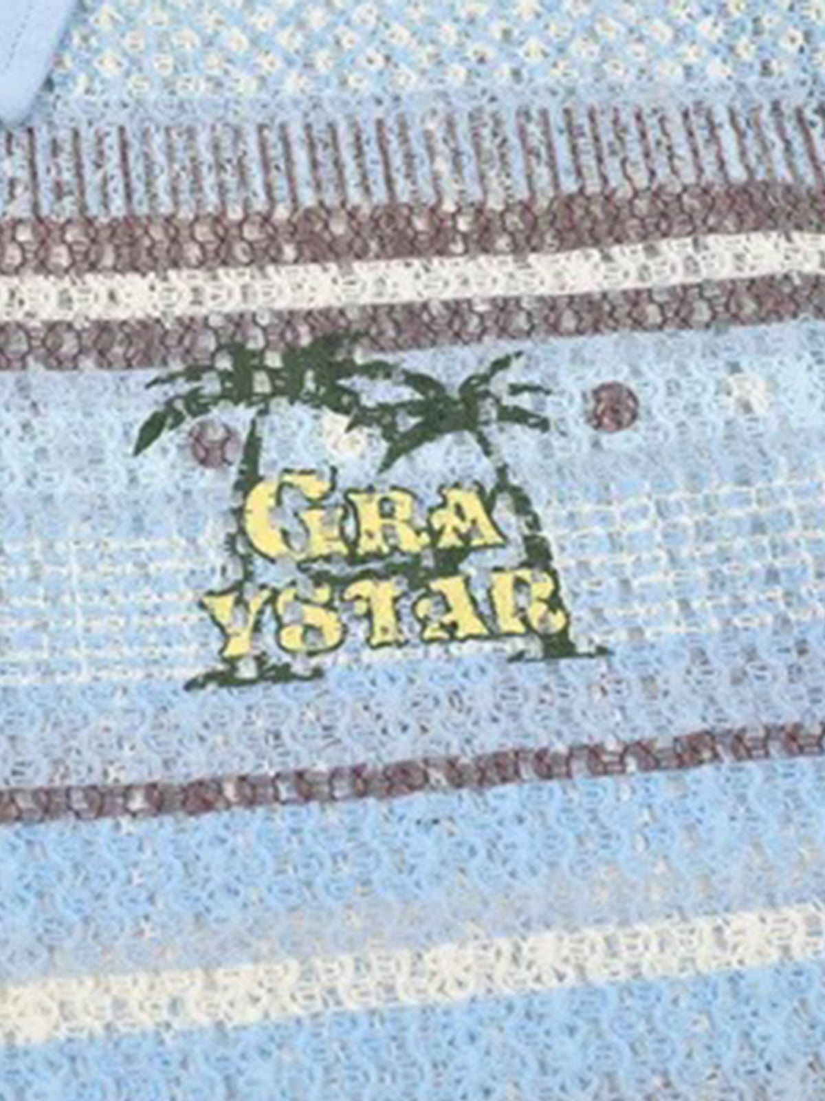 Brick Lane Baggy Polo - Light Blue