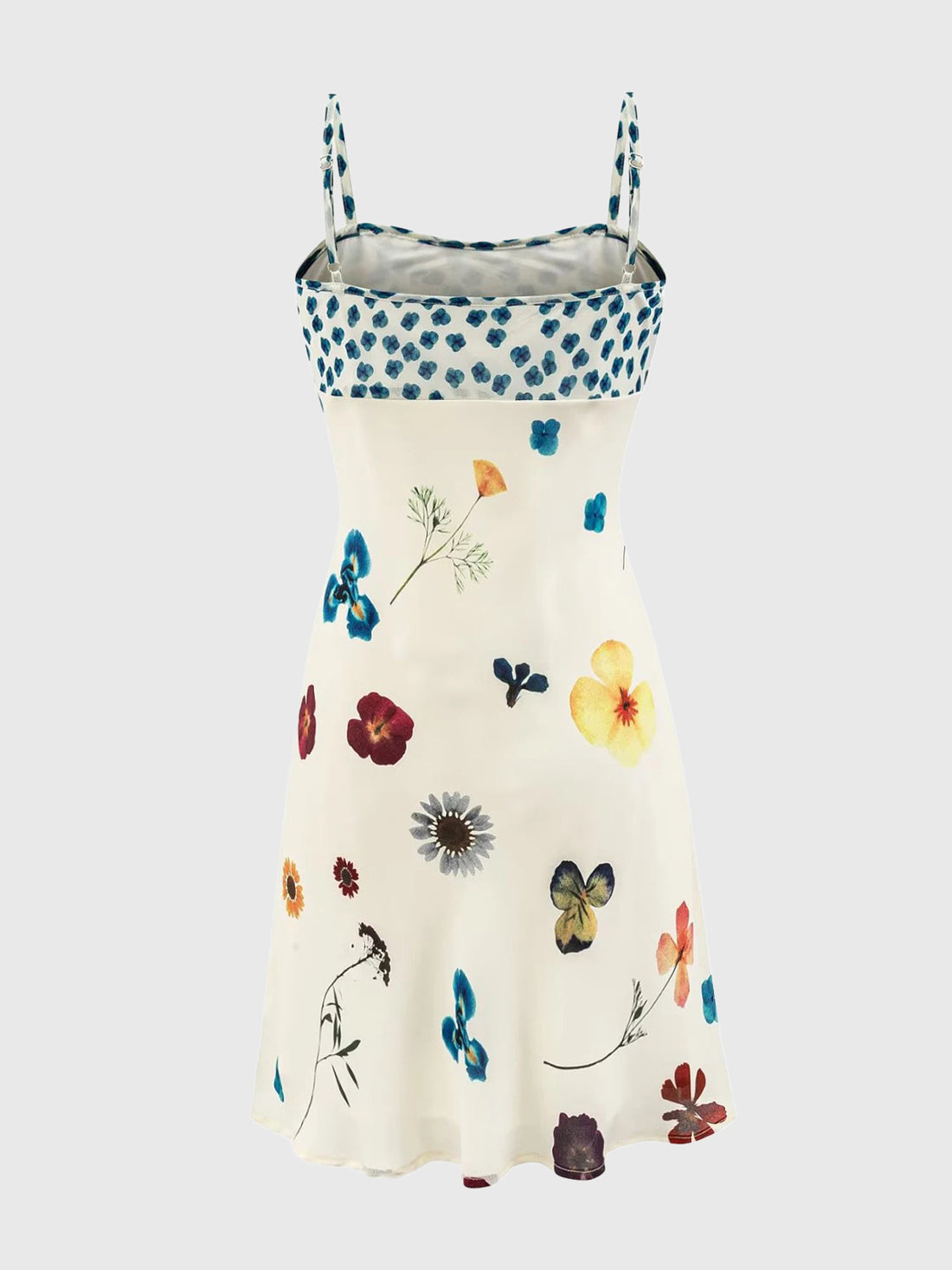 Brick Lane Waist-defining Lace Cami Dress - White