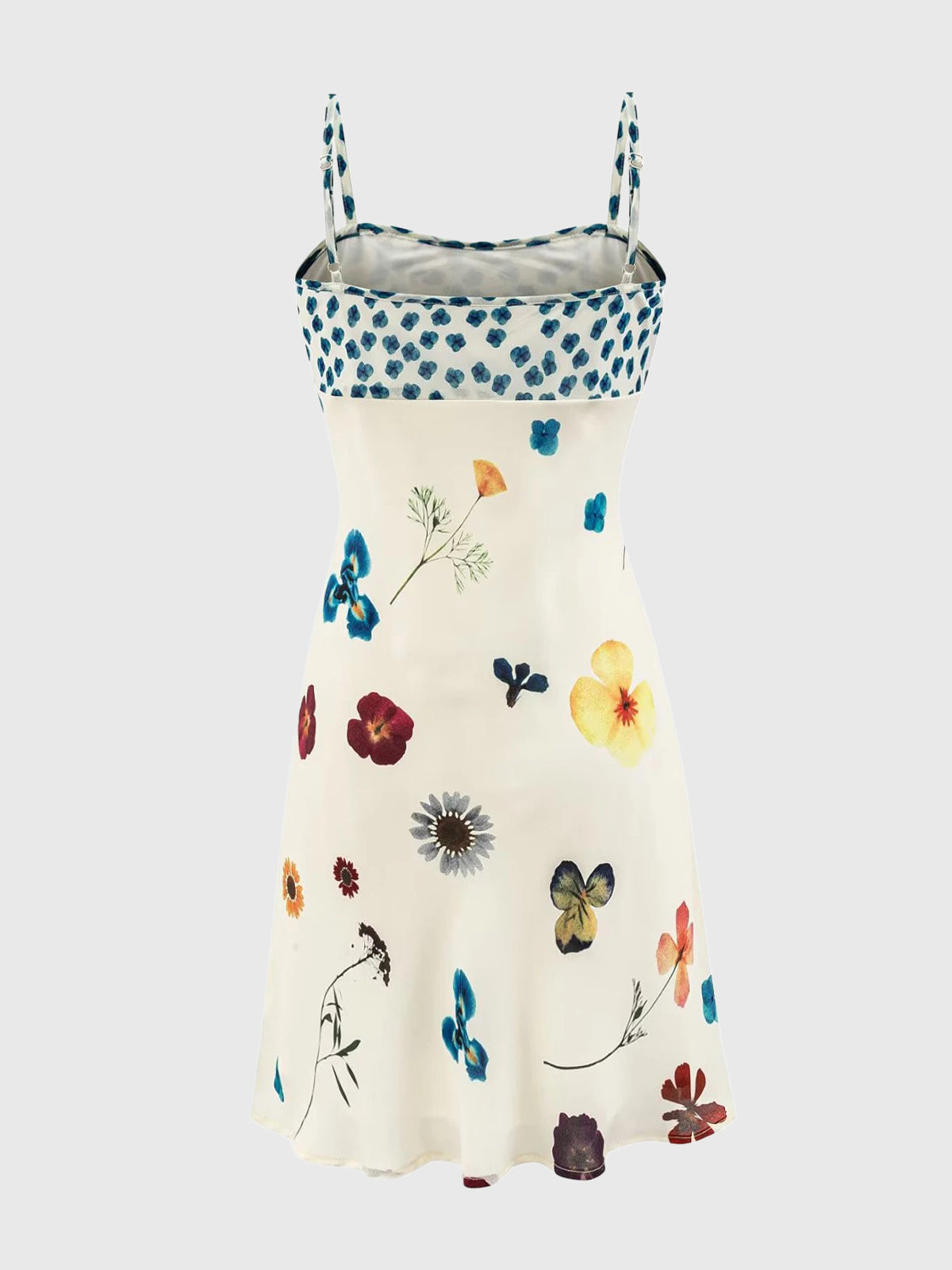 Brick Lane Waist-defining Lace Cami Dress - White