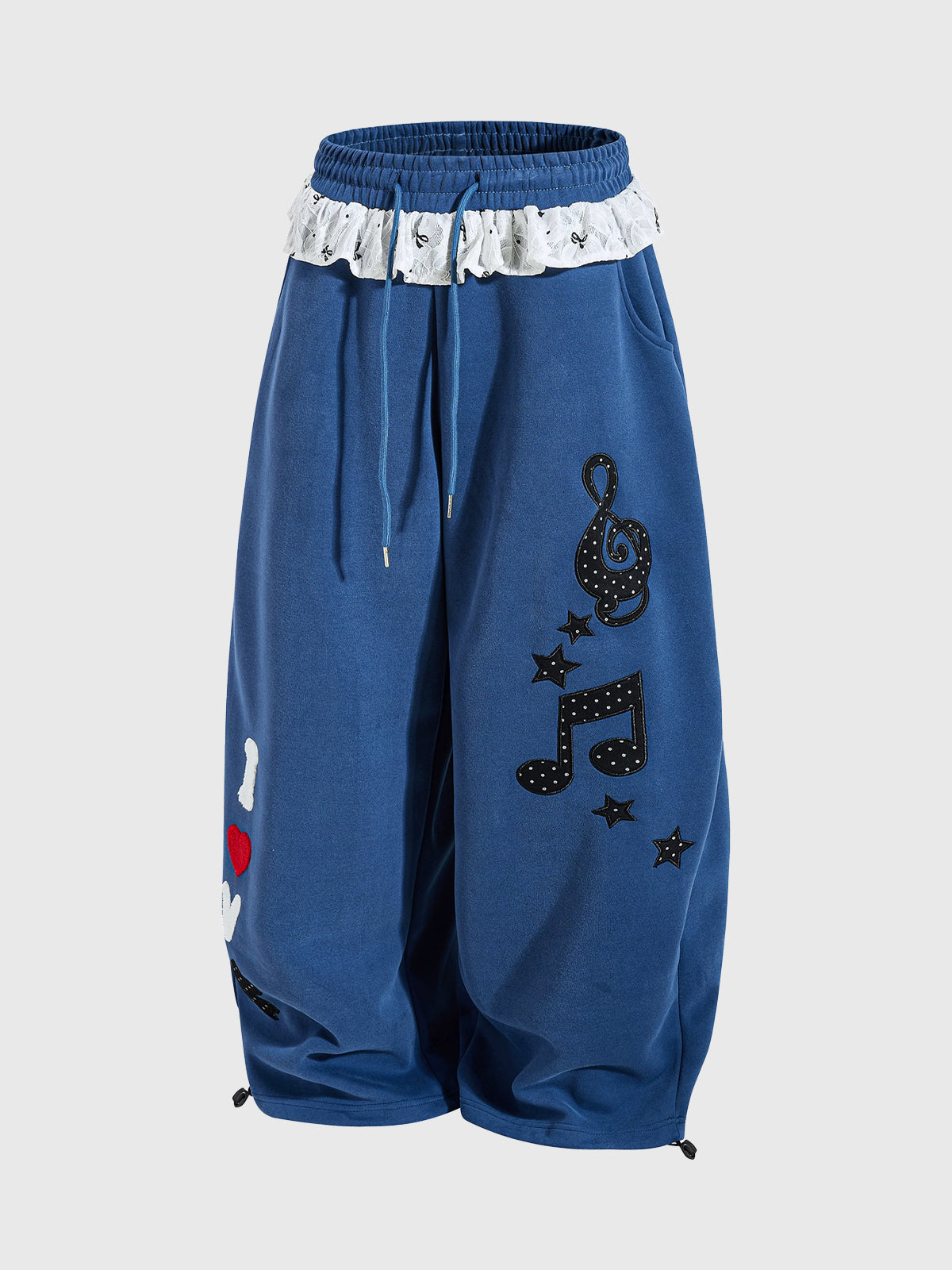 Hold Your Ground Lace Pants – Ocean Blue