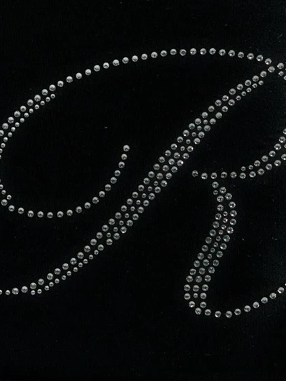 Hands-Off Strapless Dress – Black Crystal