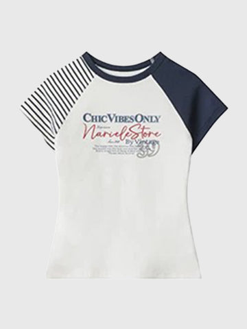 Mismatch Theory Tee – Chalk White