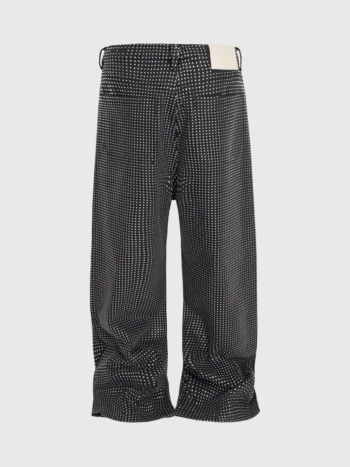 No Small Talk Straight Jeans – Black Crystal