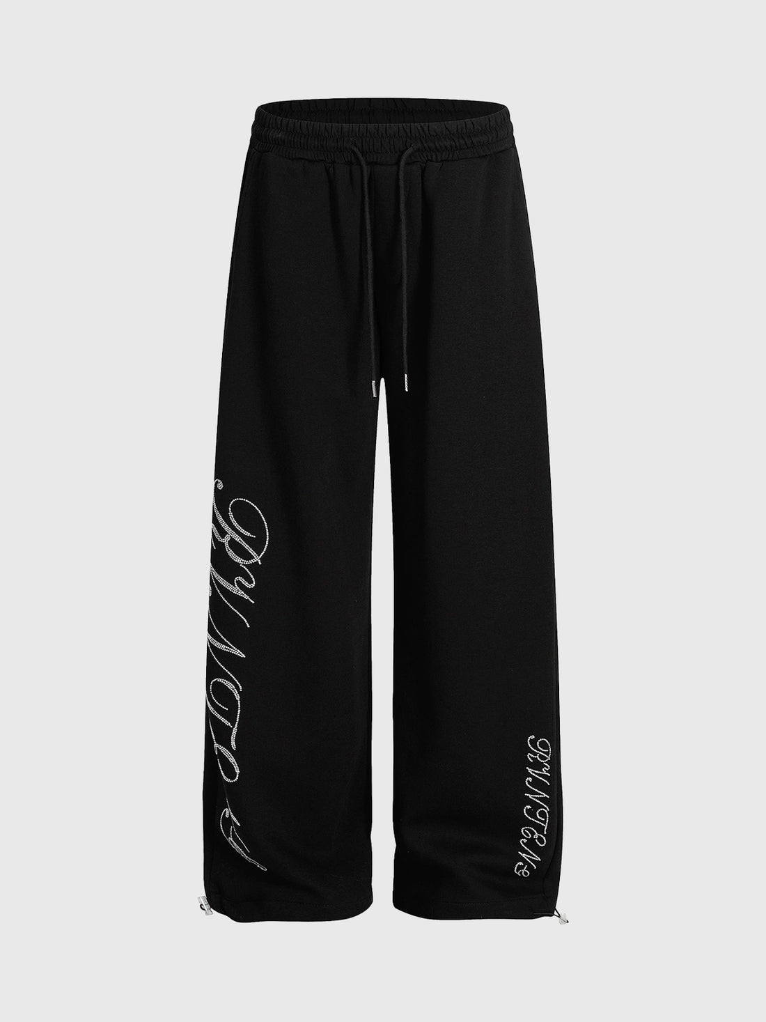 Say It Later Curve Pants – Black Crystal