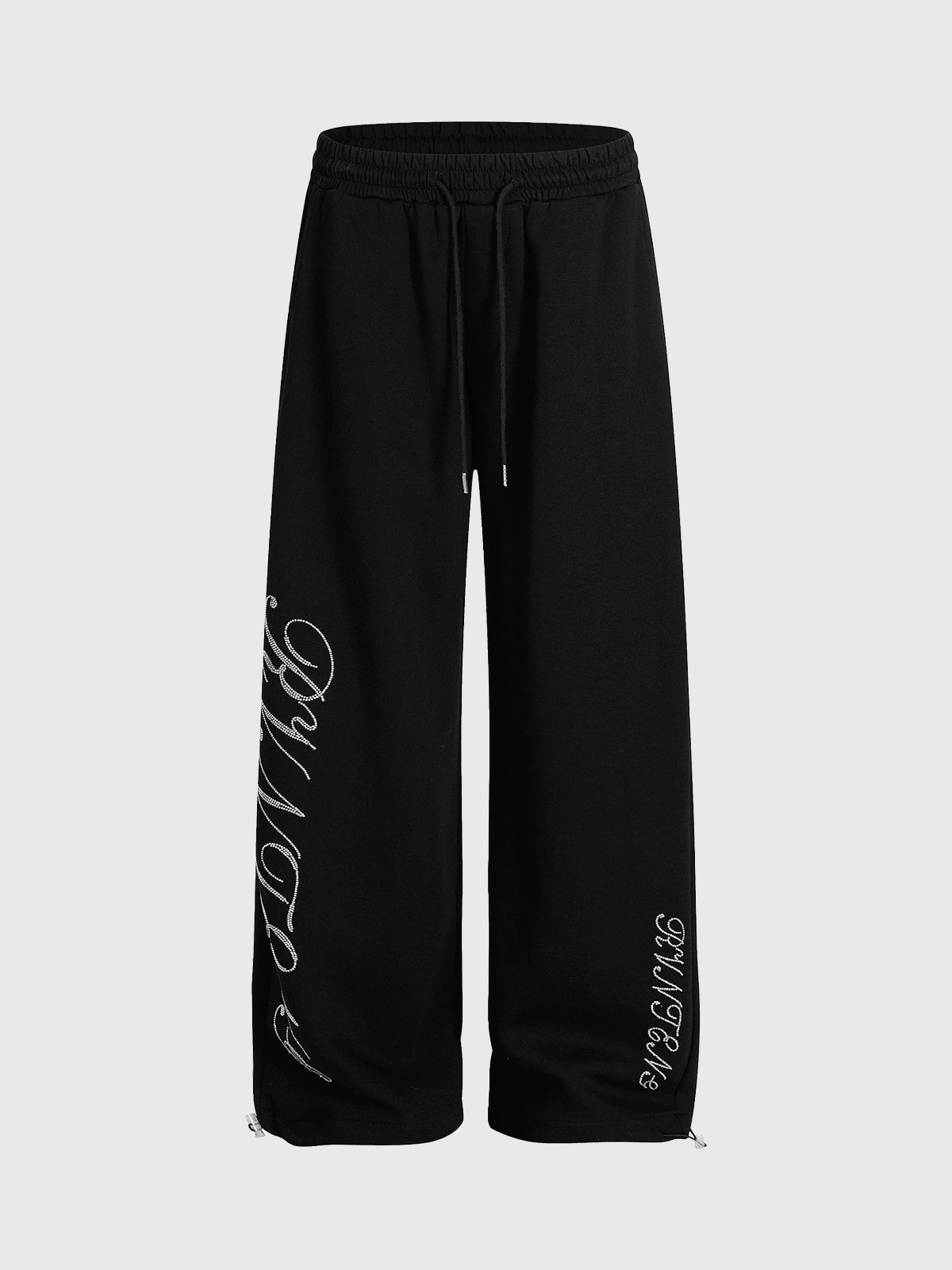 Say It Later Curve Pants – Black Crystal