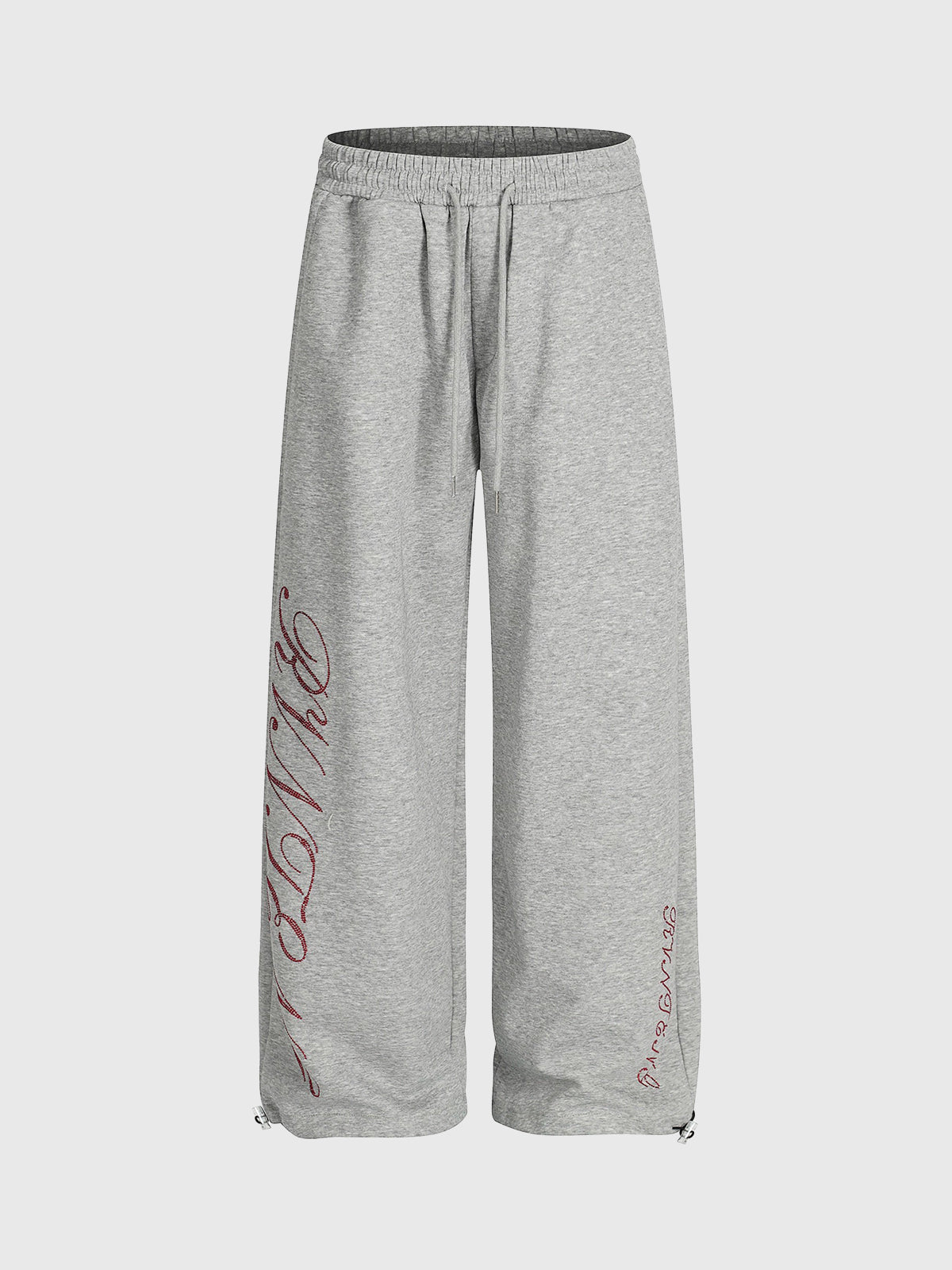 Meeting to Midnight Barrel Pants – Grey Crystal