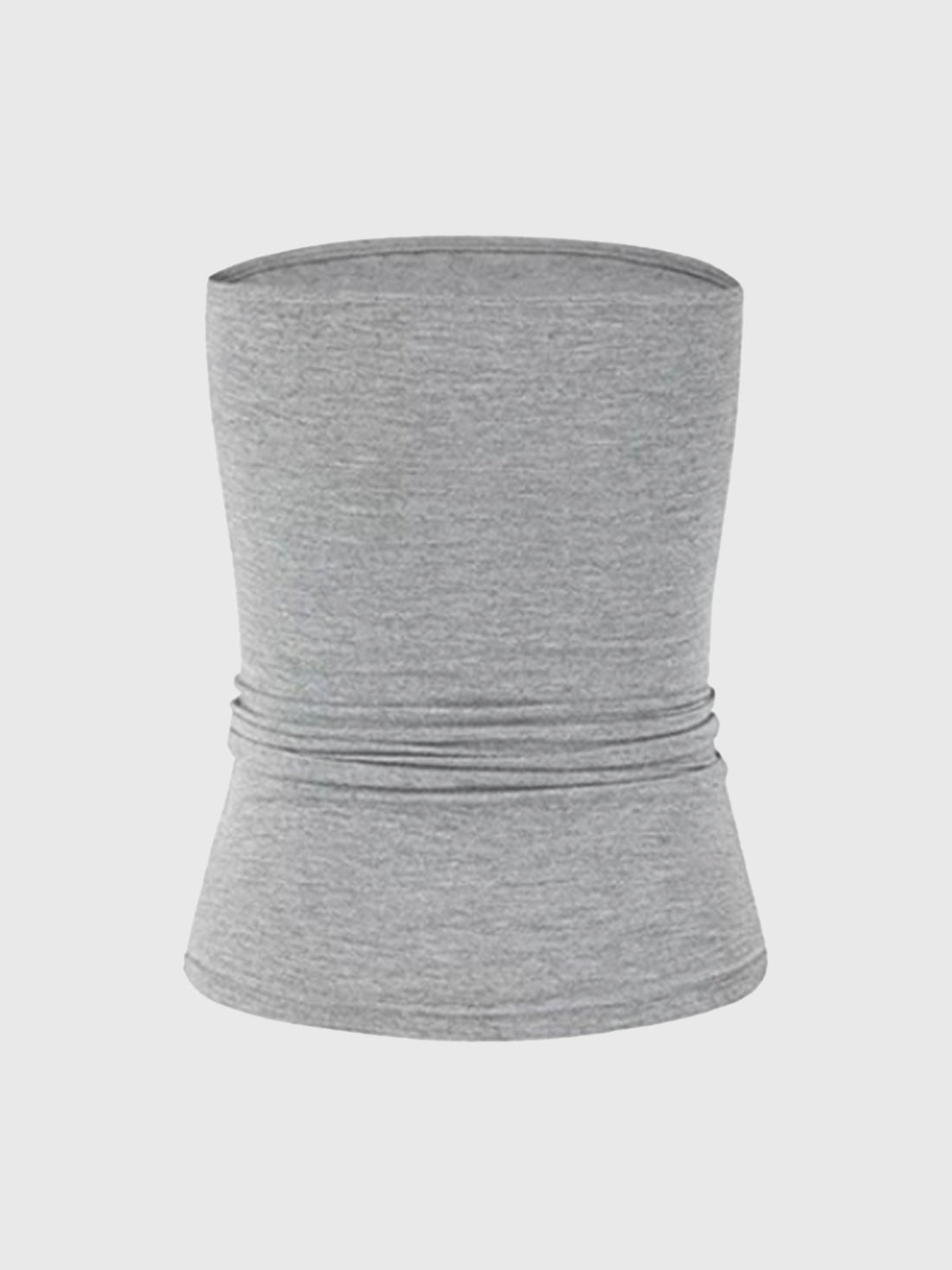 Brick Lane Skimming Basic Tube Top - Grey