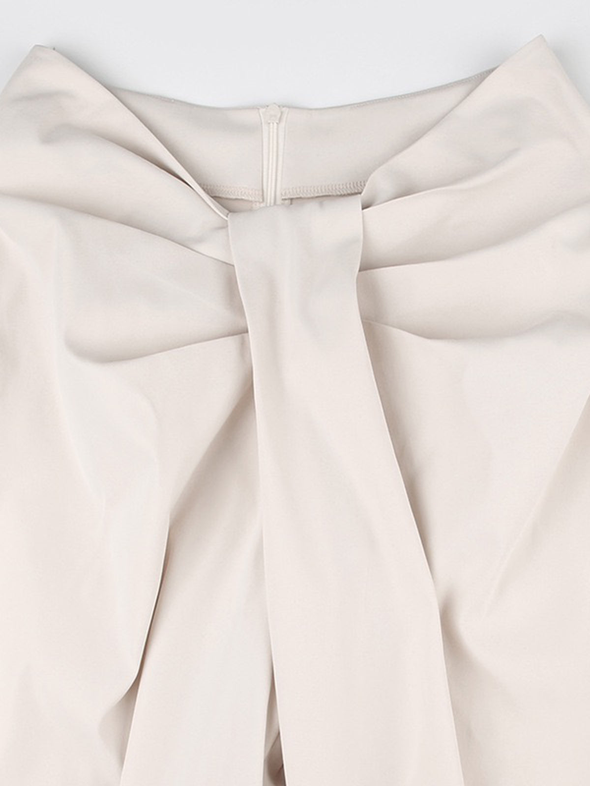 Brick Lane Skimming Wrap Tie Pants - White