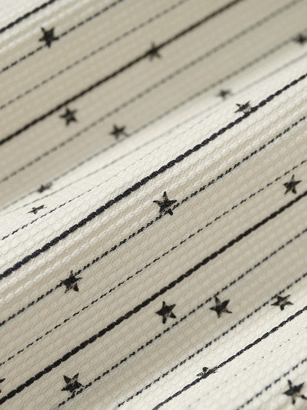 Brick Lane Waist-Defining Stripe Dot Hooded Sleeveless Top - Beige