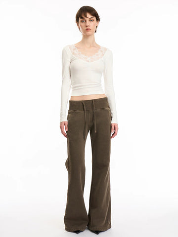 Baseline Glide Flare Pants - Cocoa Brown
