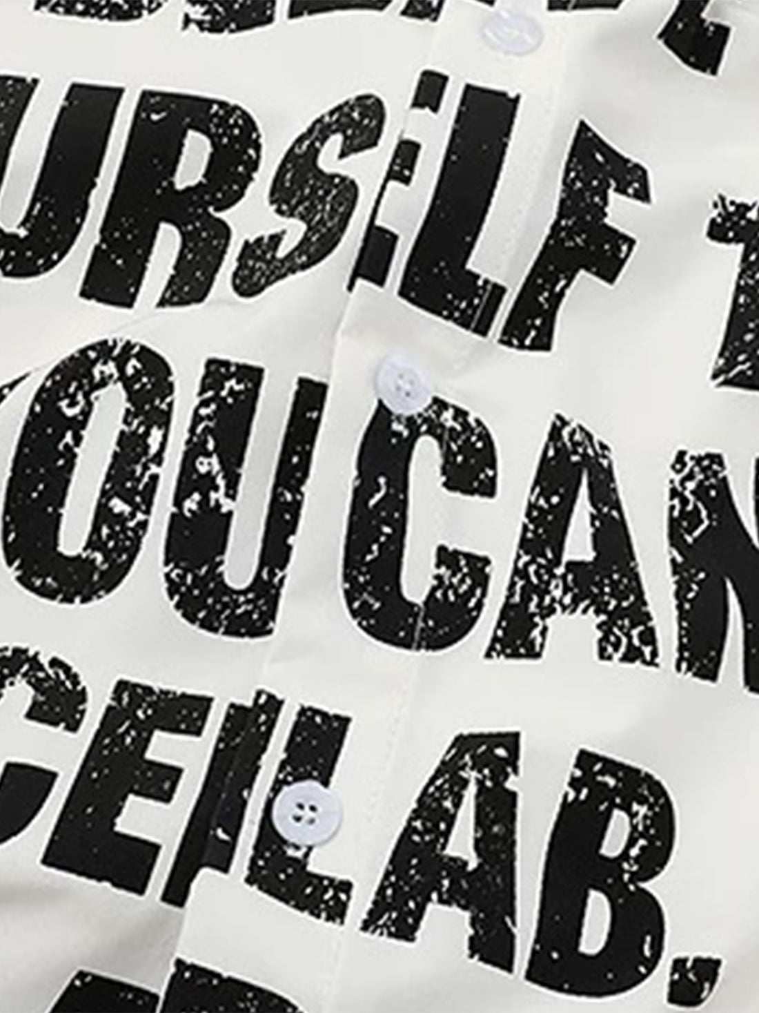 Pierced Edge Cutout Tee - Chalk White