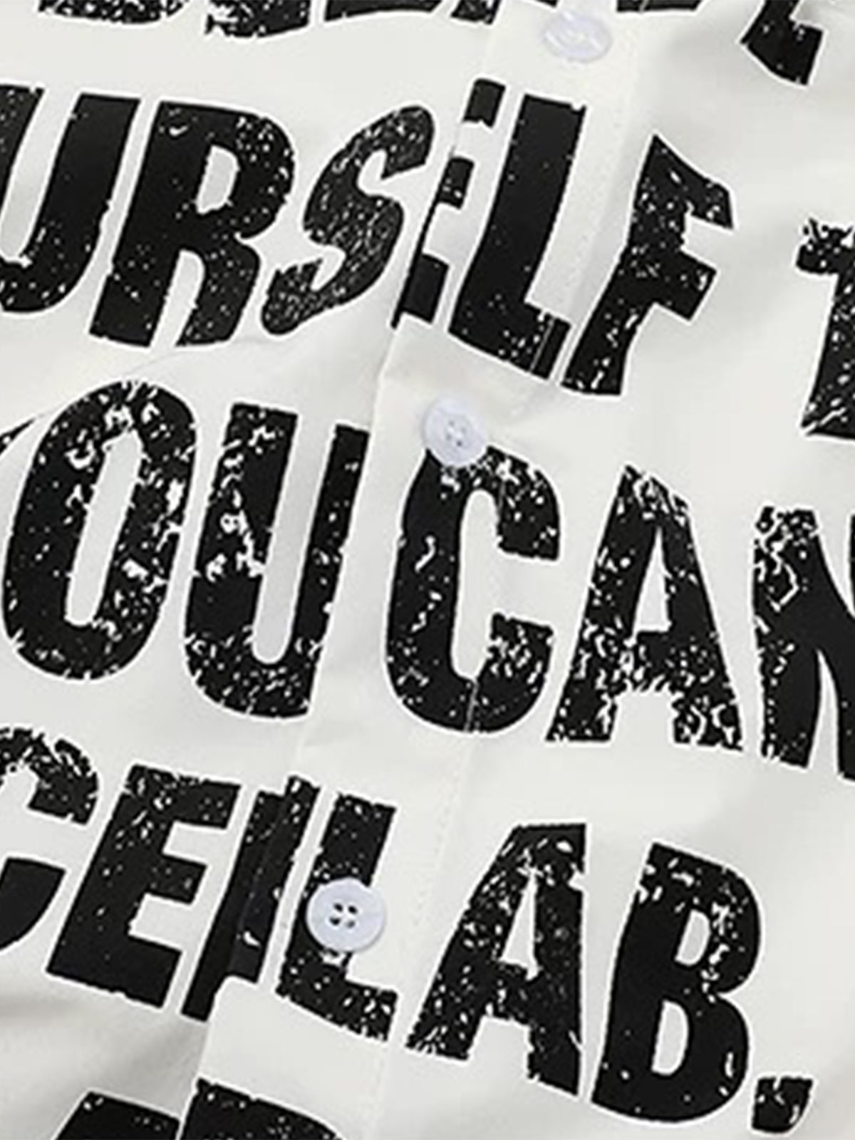 Pierced Edge Cutout Tee - Chalk White