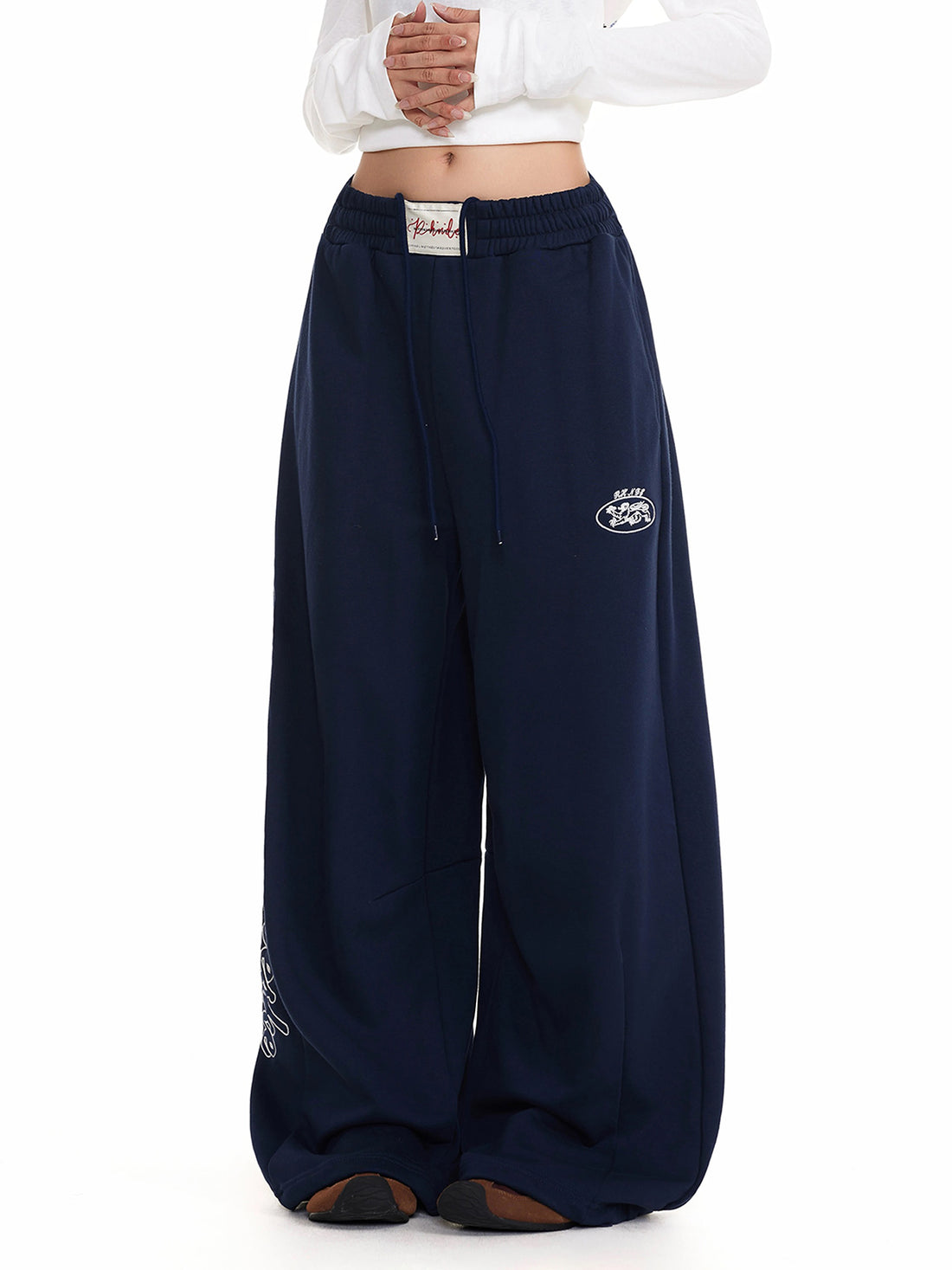 Court Spin Curve Pants - Deep Navy