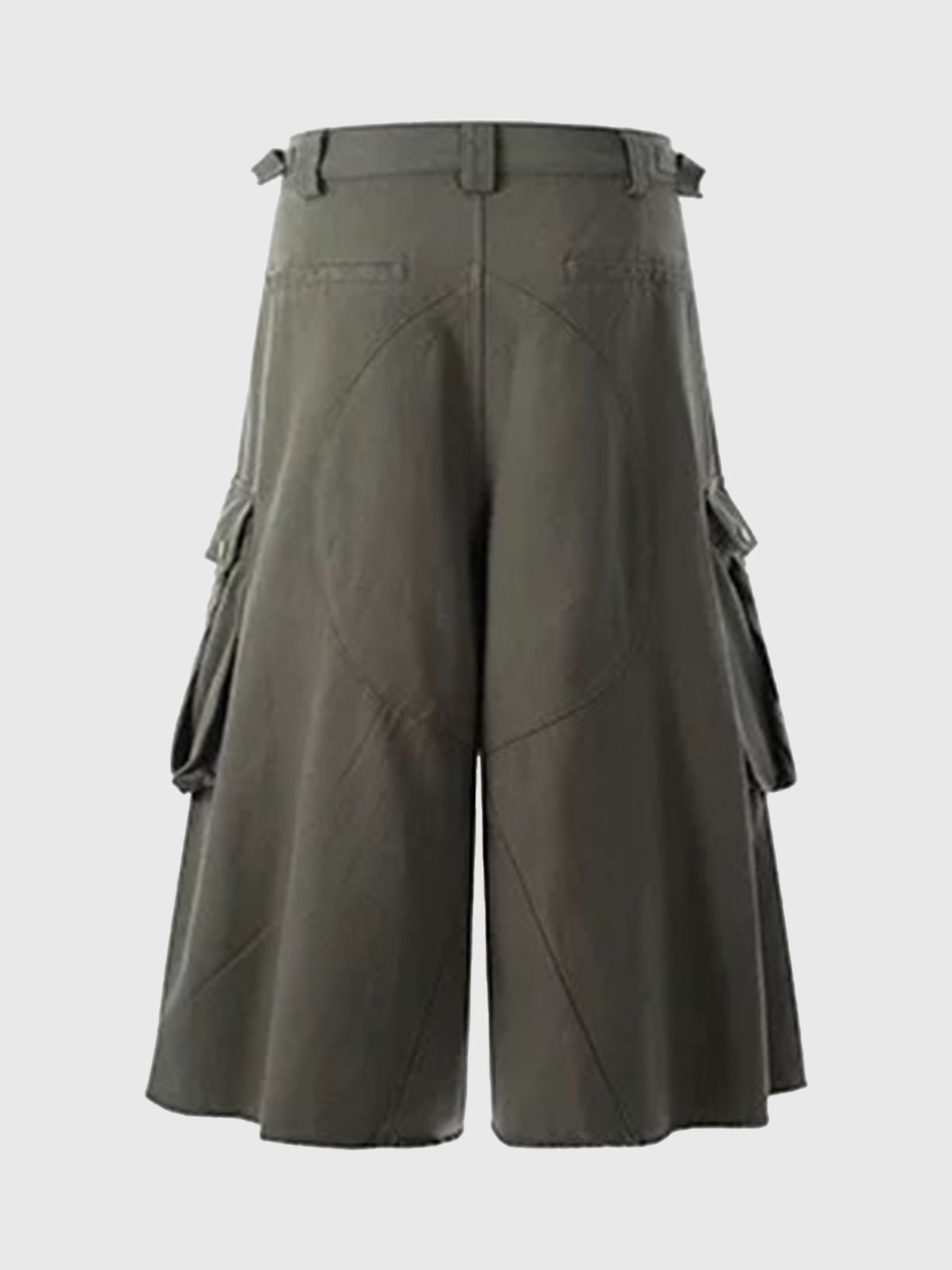Three-Quarter Utility Pants - Moss Green
