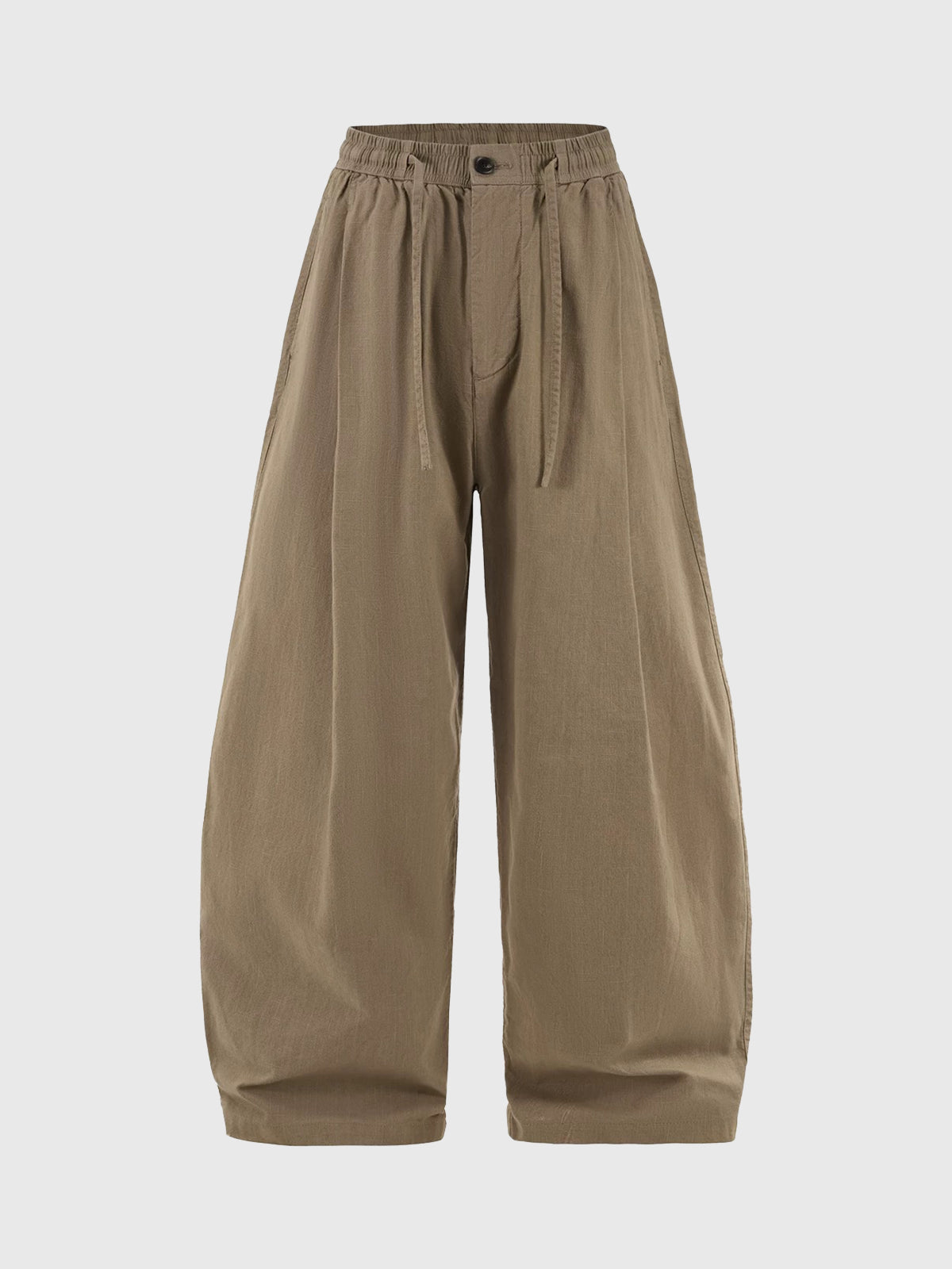 Brown Axis Tech Barrel Pants - Earth Brown