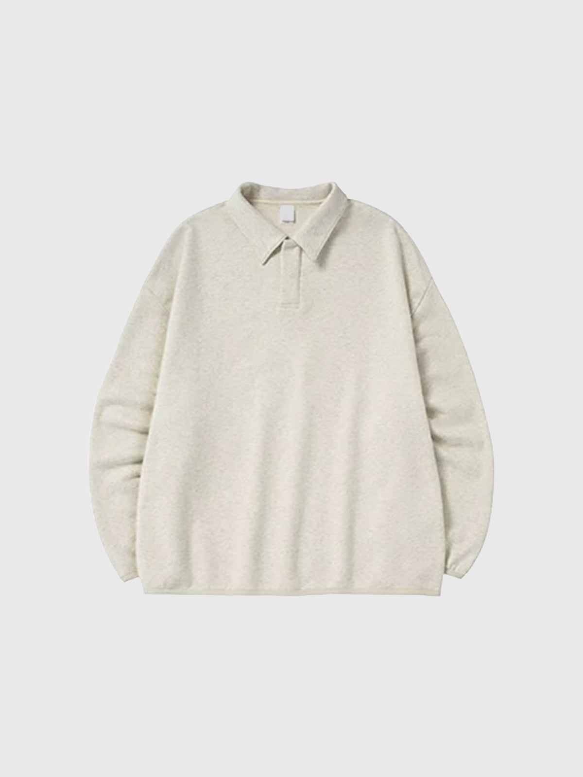 Weekend Theory Polo Sweatshirt - Cream White