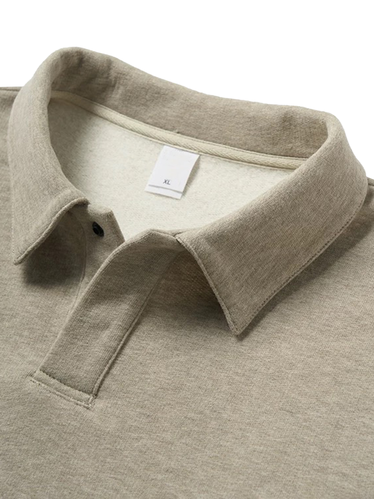 Weekend Theory Polo Sweatshirt - Latte Beige