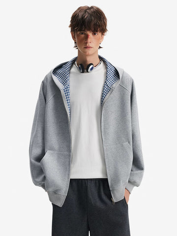 Dorm Check Jacket - Fog Blue