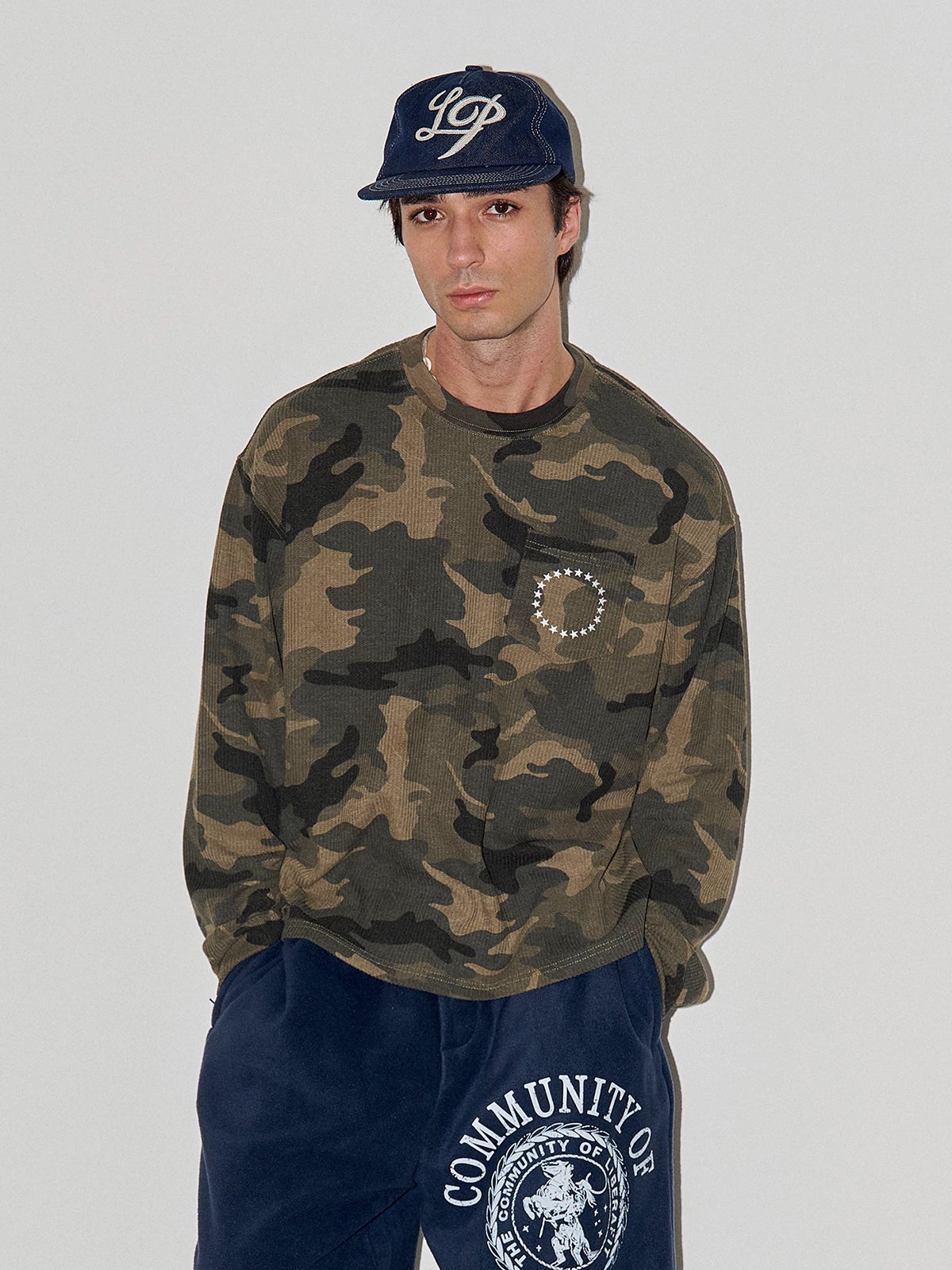 Dorm Camo Field Jacket - Forest Green
