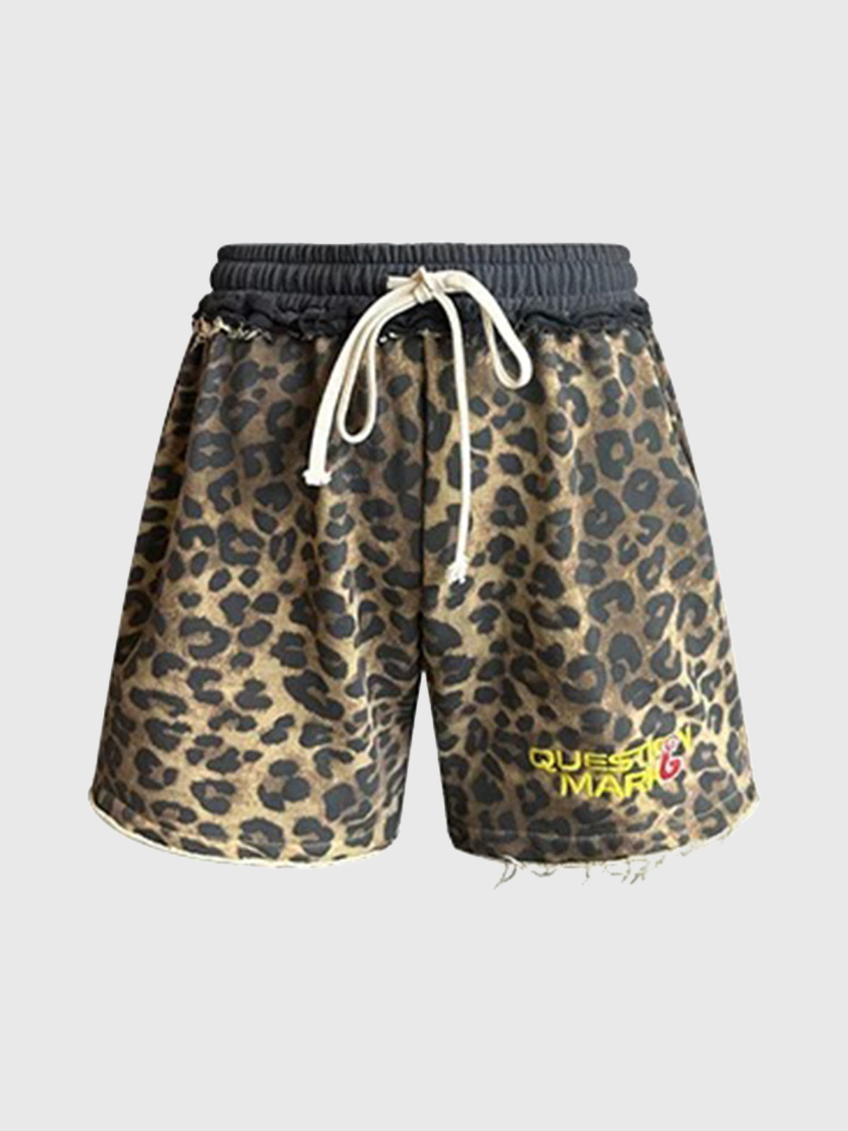 Brick Lane Wide-leg Leopard Print Cargo Pants - Brown