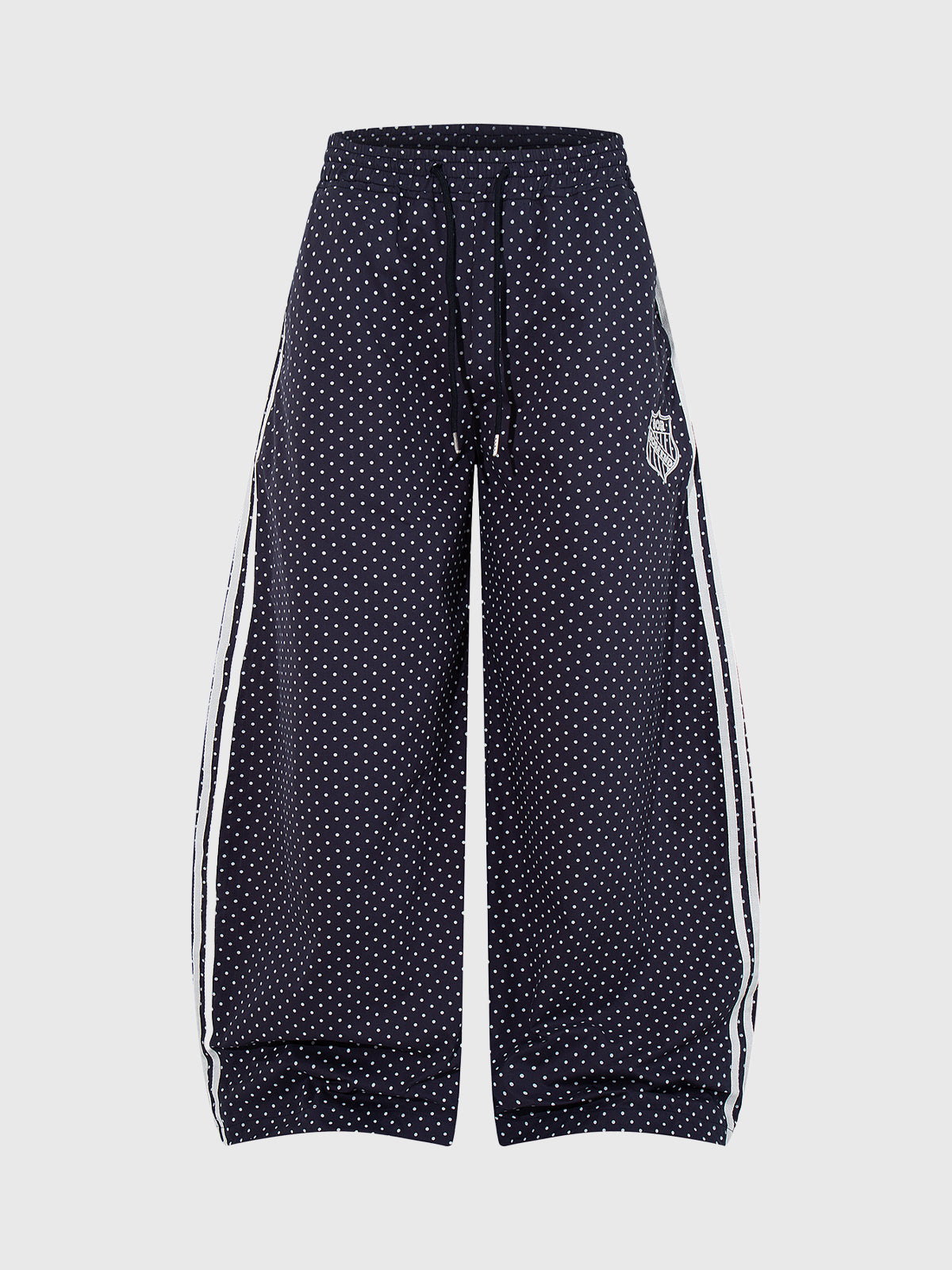 Night Confetti Barrel Pants - Ink Navy