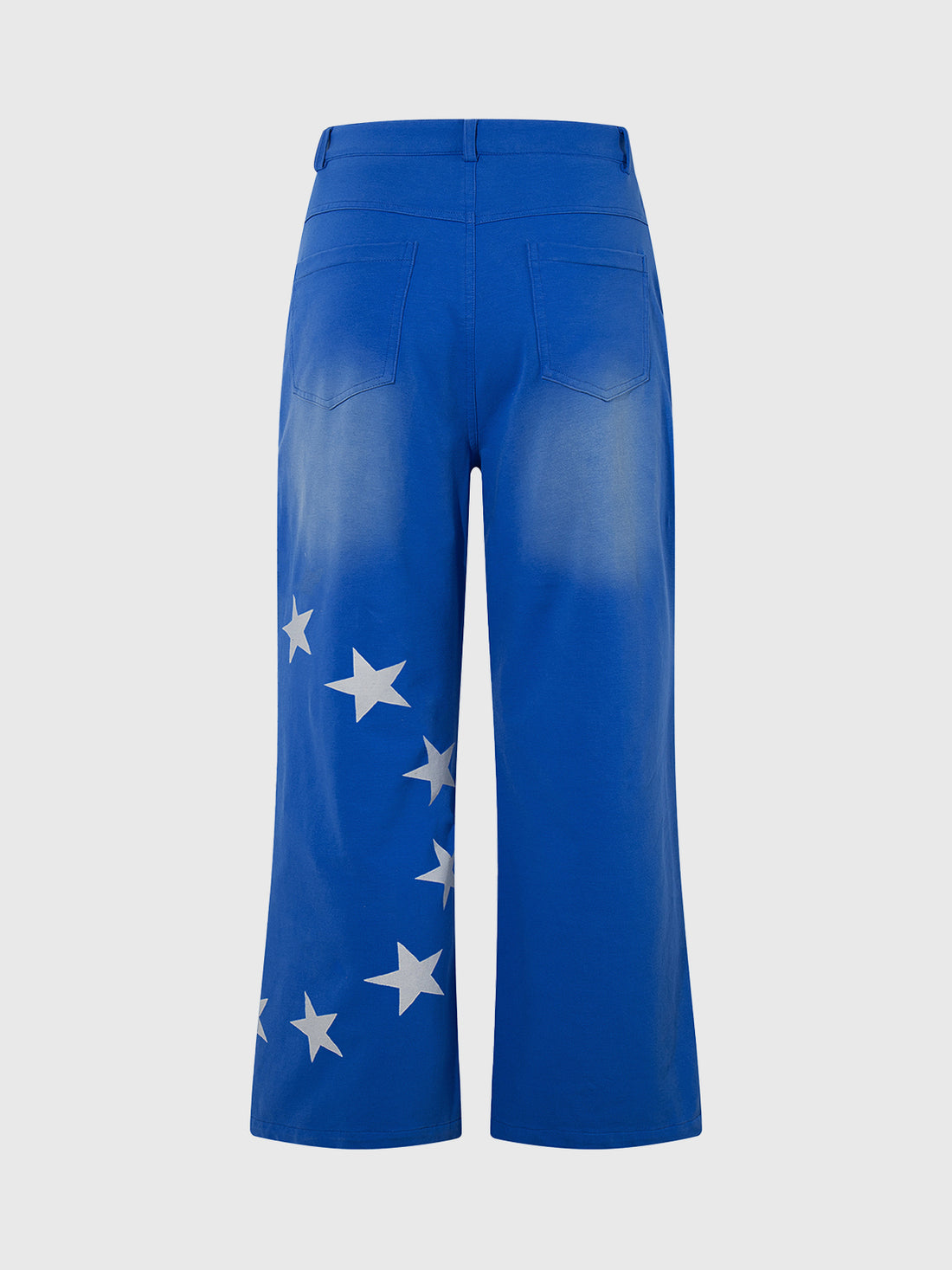 Cosmic Route Straight Pants - Bright Blue
