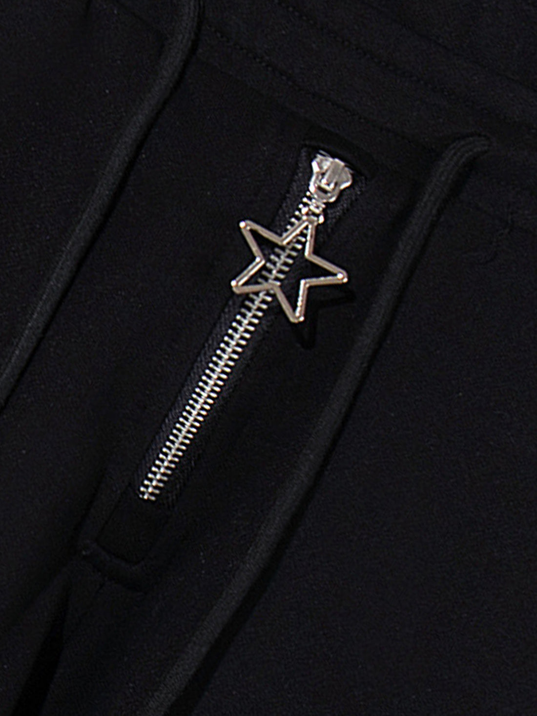 Constellation Code Straight Pants - Deep Black