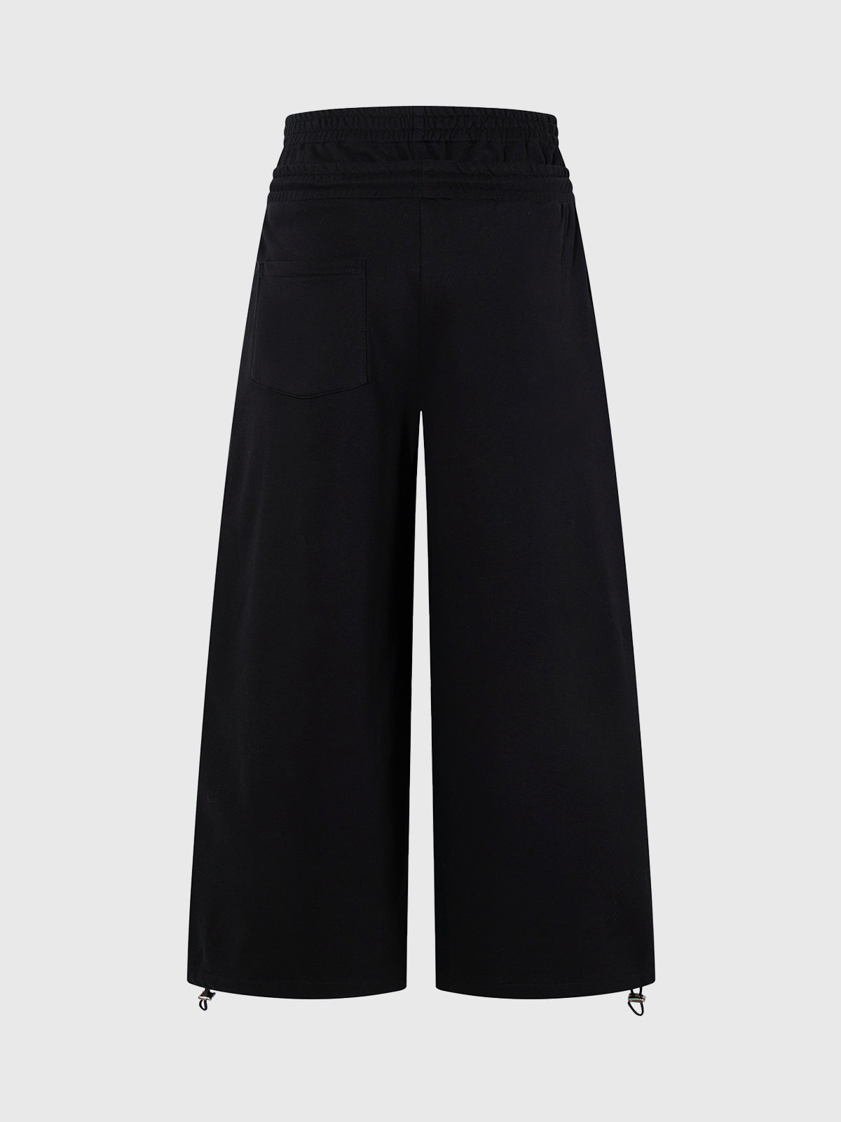 Constellation Code Straight Pants - Deep Black