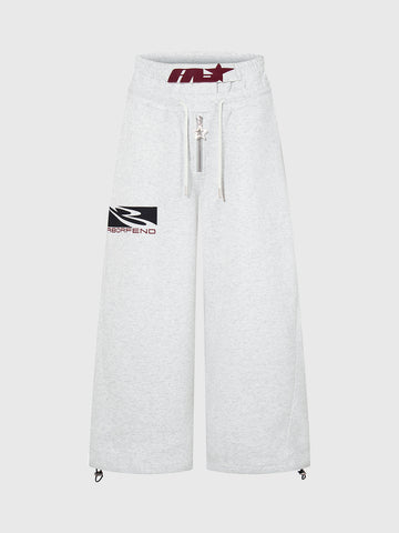 Constellation Code Straight Pants - Frost White