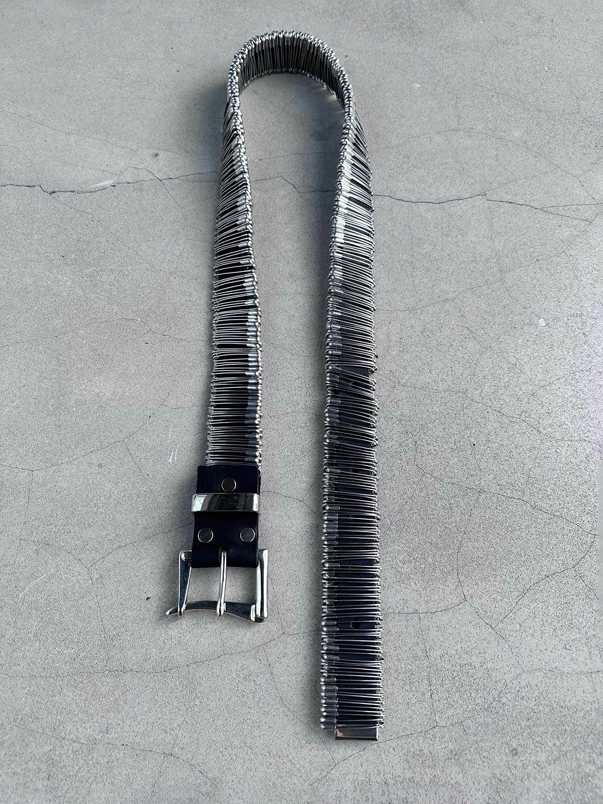 Brick Lane Punk Studded Leather Belt - Black