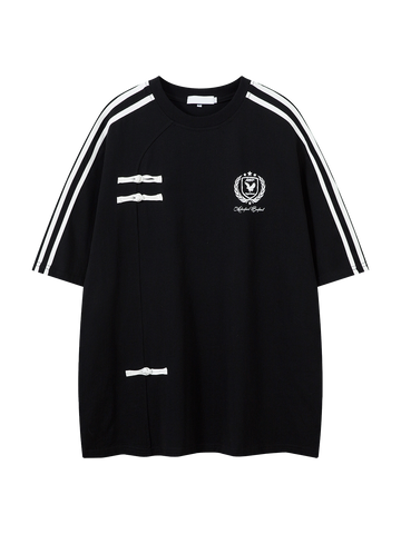 Goal Noise Baggy Jersey Tee - Coal Black