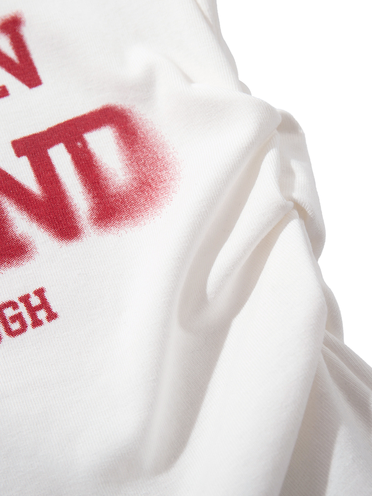 Back to Myself Asym Tee - Cloud White