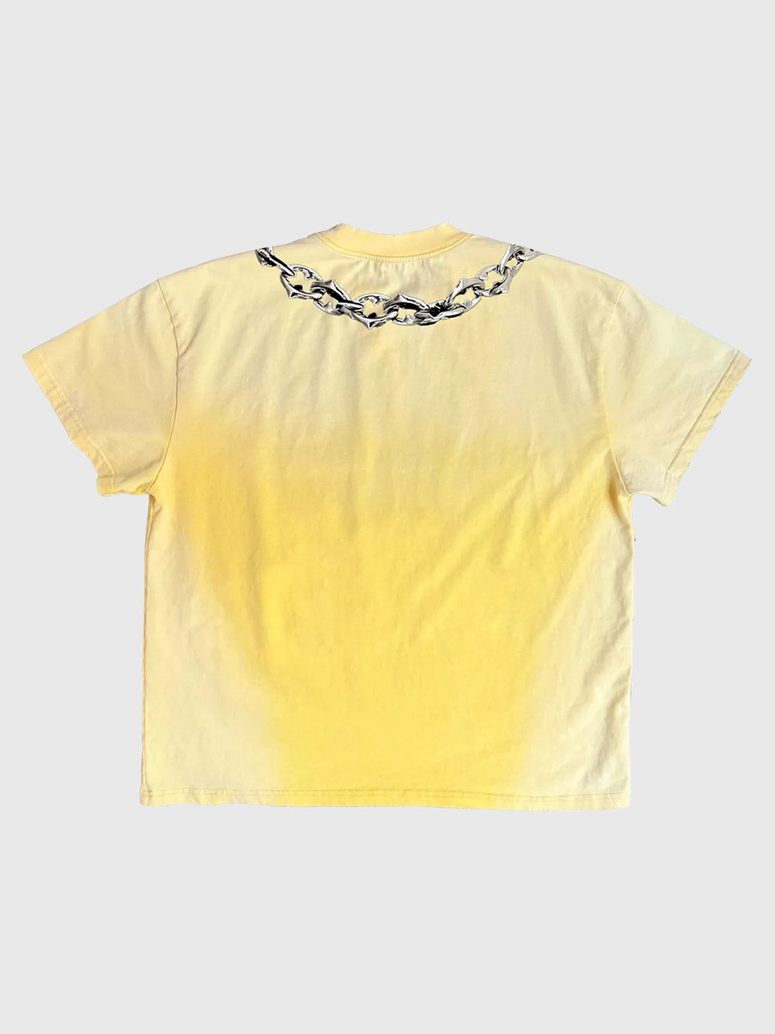 Co-ed Dorm Baggy-fit Graphic Jersey T-Shirt - Yellow